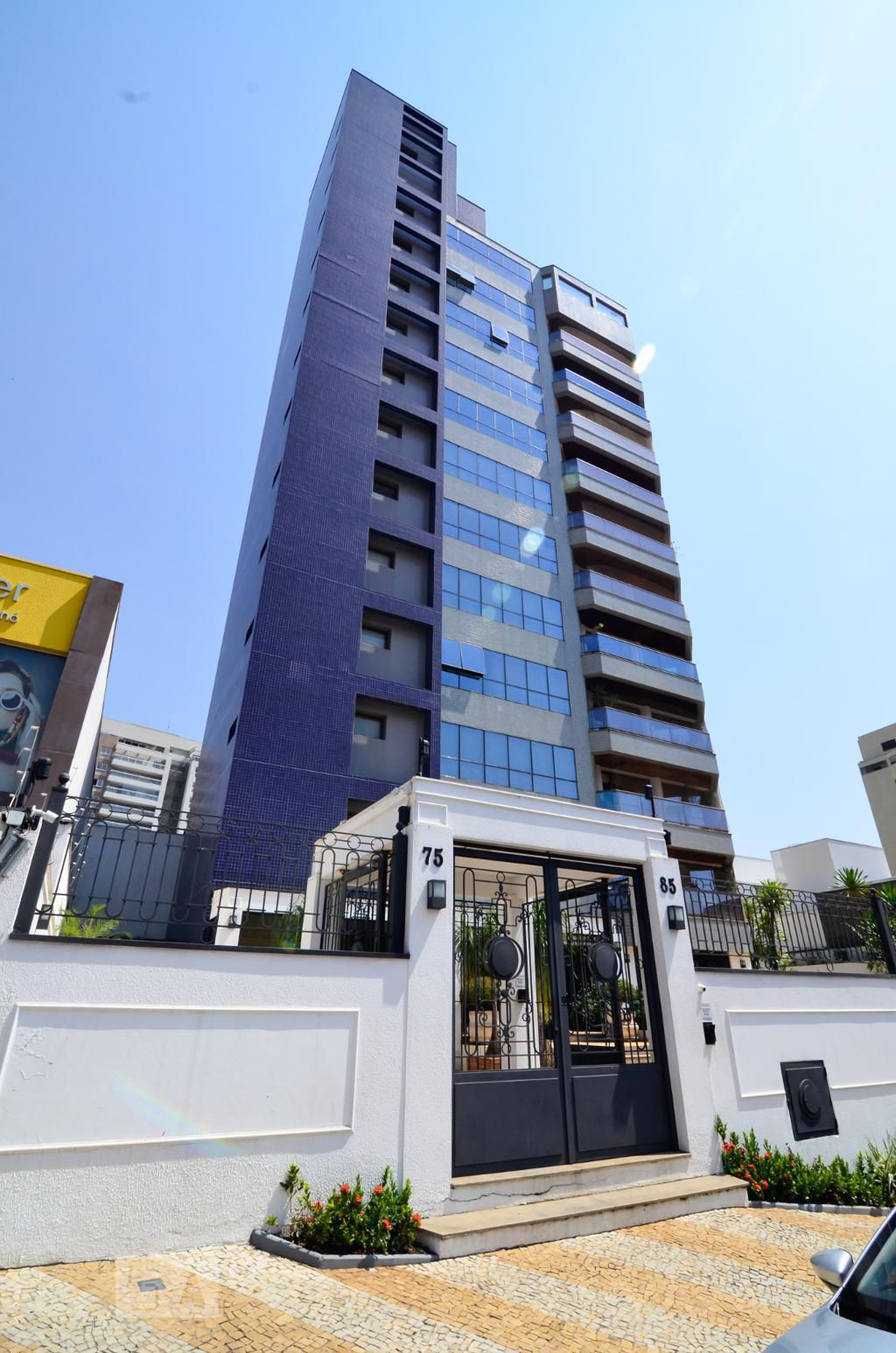 Fachada do prédio Condomínio Terraço do Cambuí