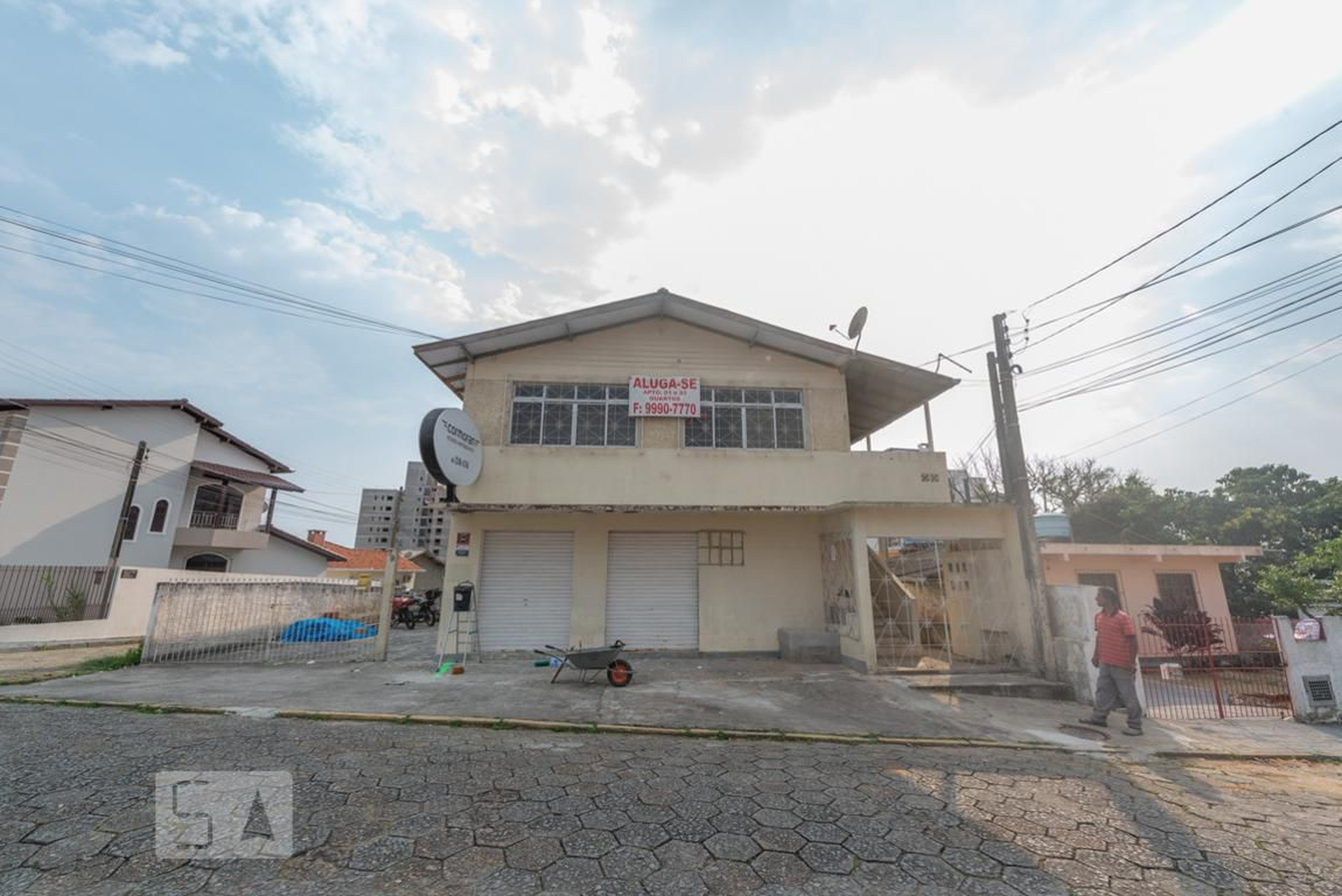 Fachada Condomínio em Rua Paraíso, 79