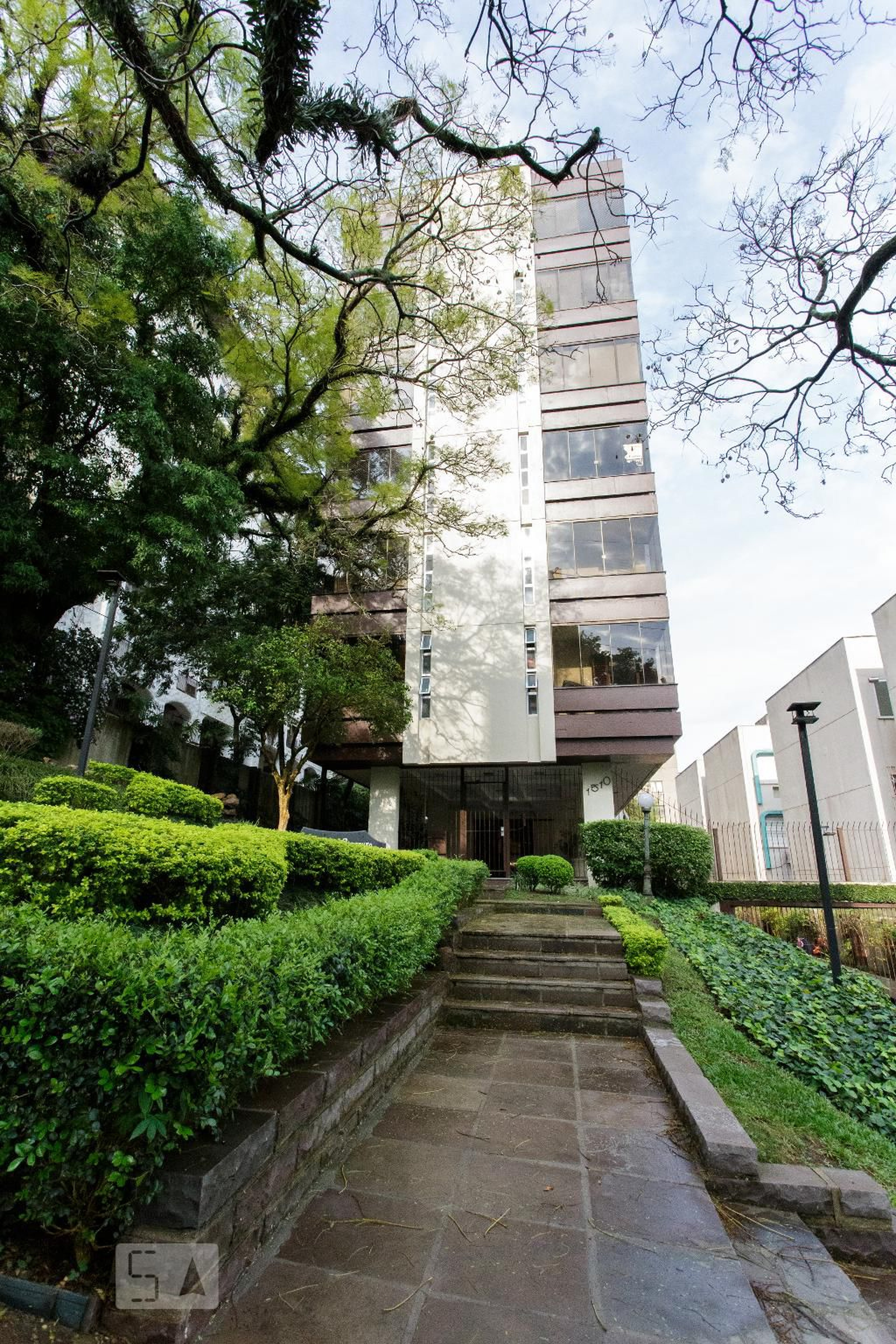 Fachada Condomínio em Avenida Coronel Lucas de Oliveira, 1510