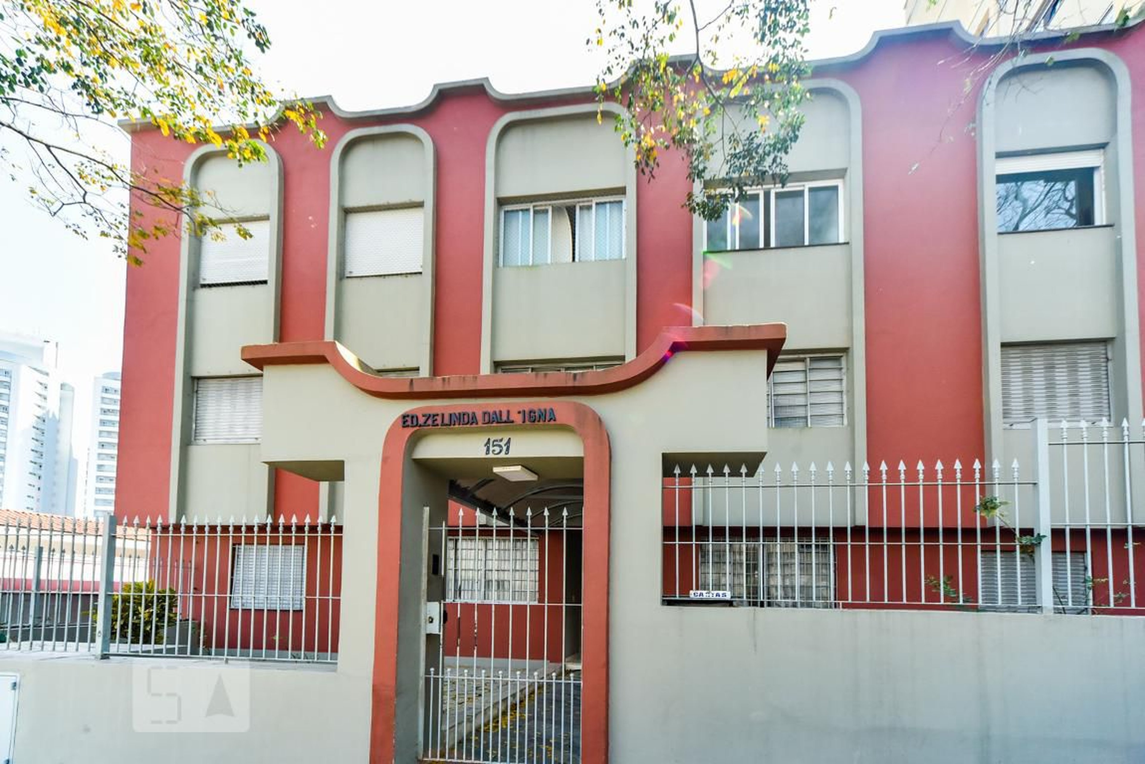 Fachada do Prédio Condomínio Zellinda Dalligna