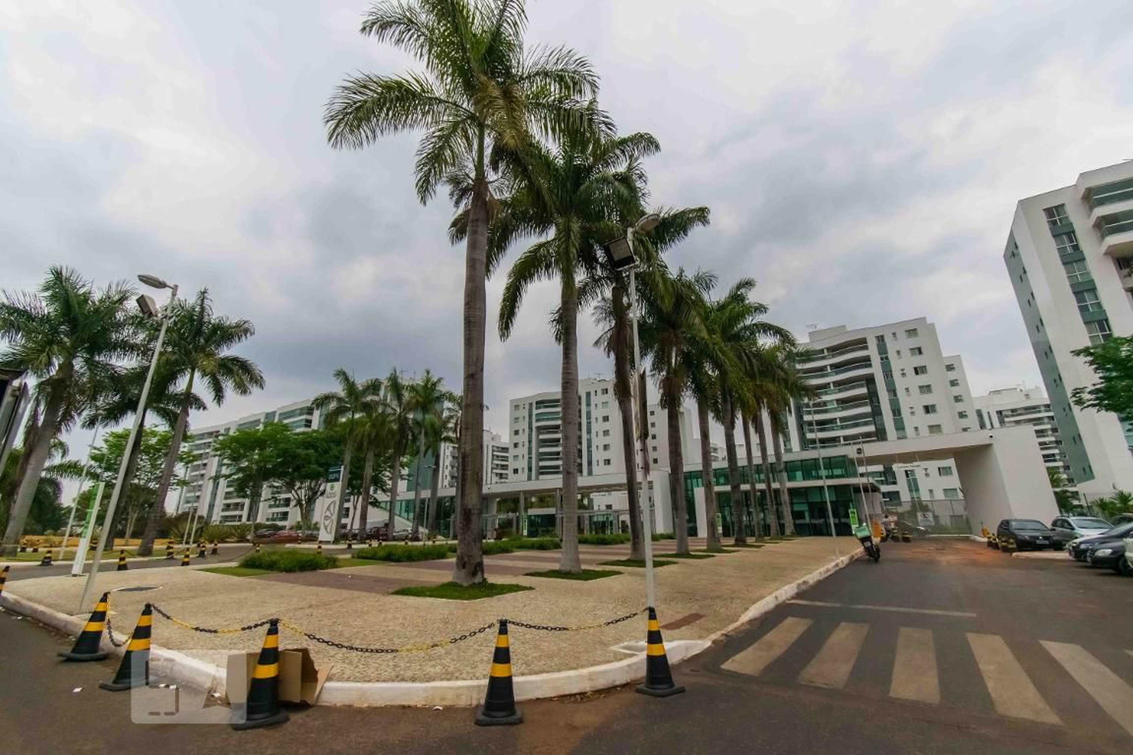 Fachada Condomínio Living Superquadra Park Sul