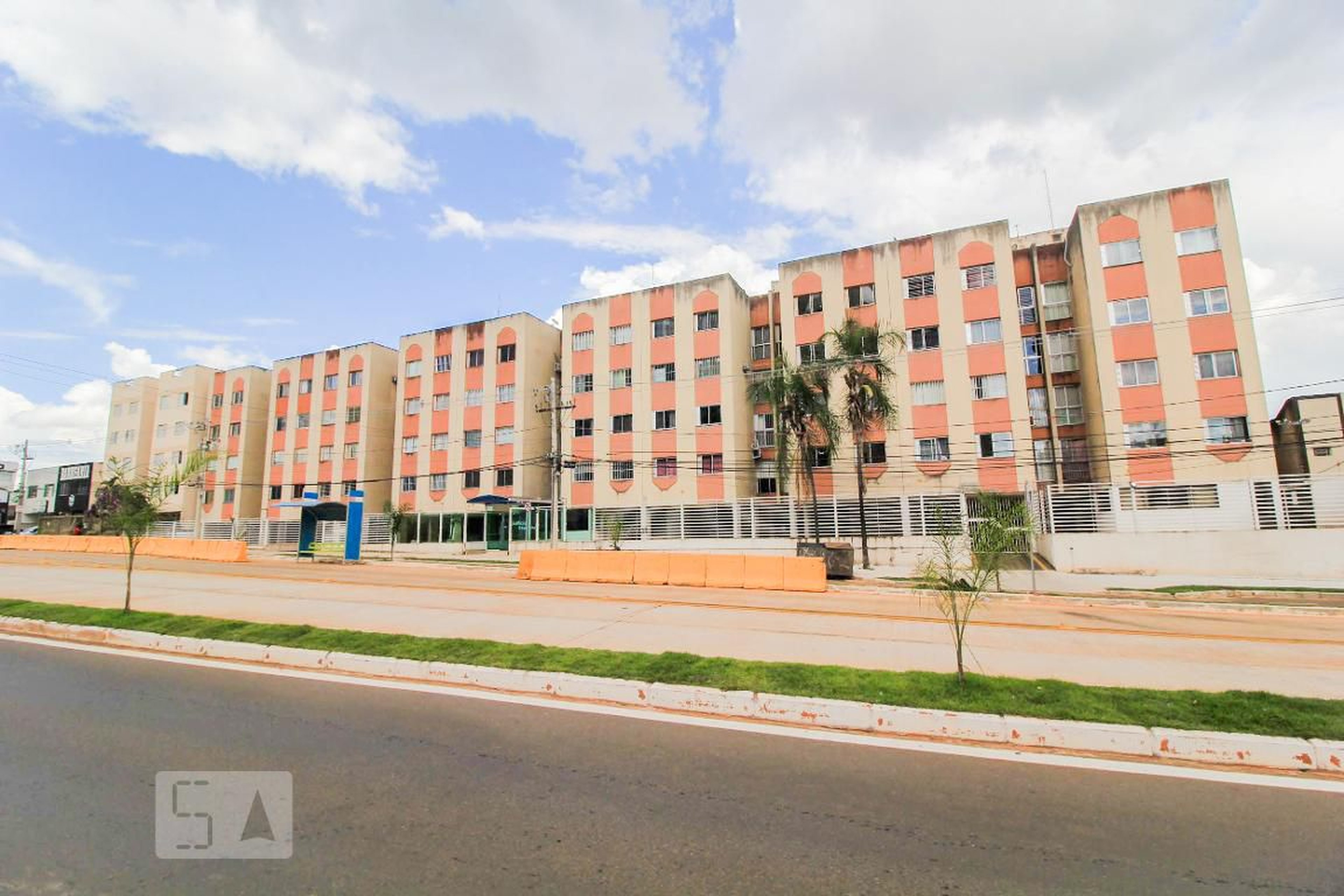 Fachada do Condomínio Edifício Sagarana