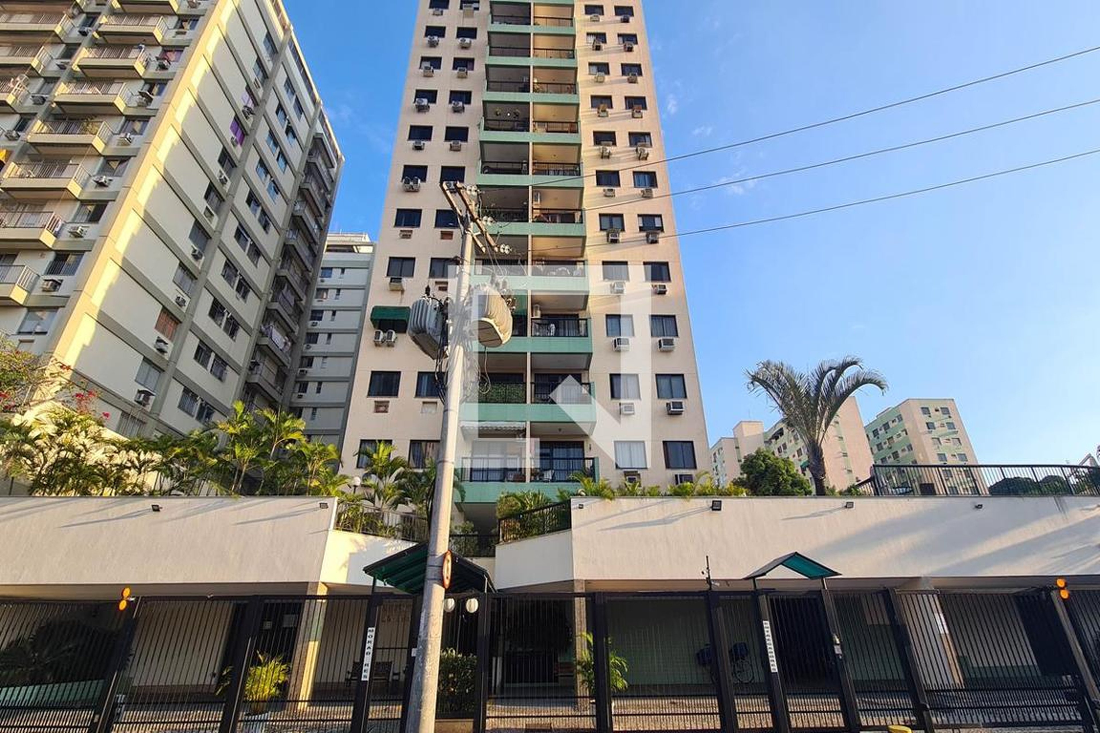 Fachada do Condomínio Residencial Silva Araujo