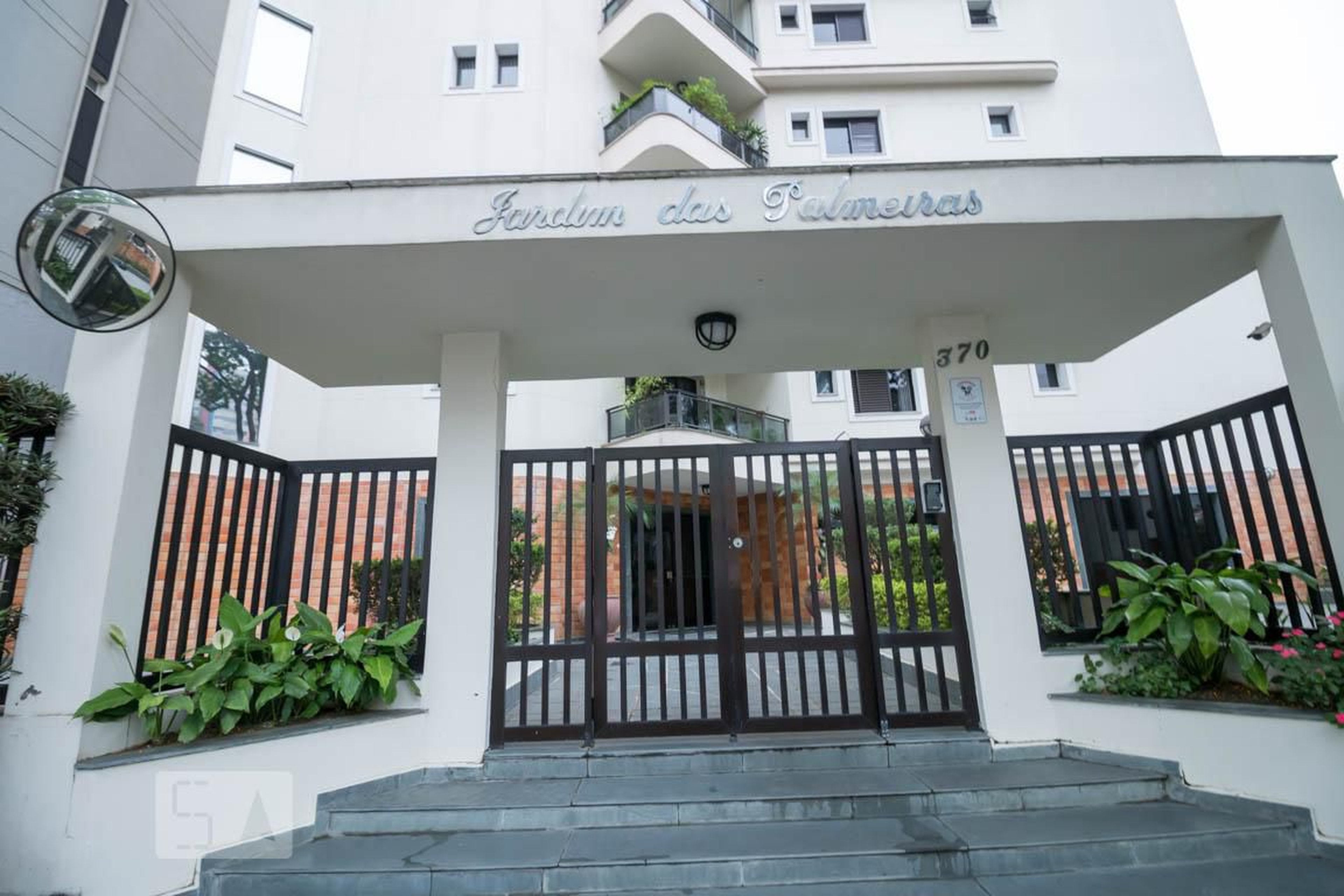 Fachada do Prédio Edifício Jardim das Palmeiras