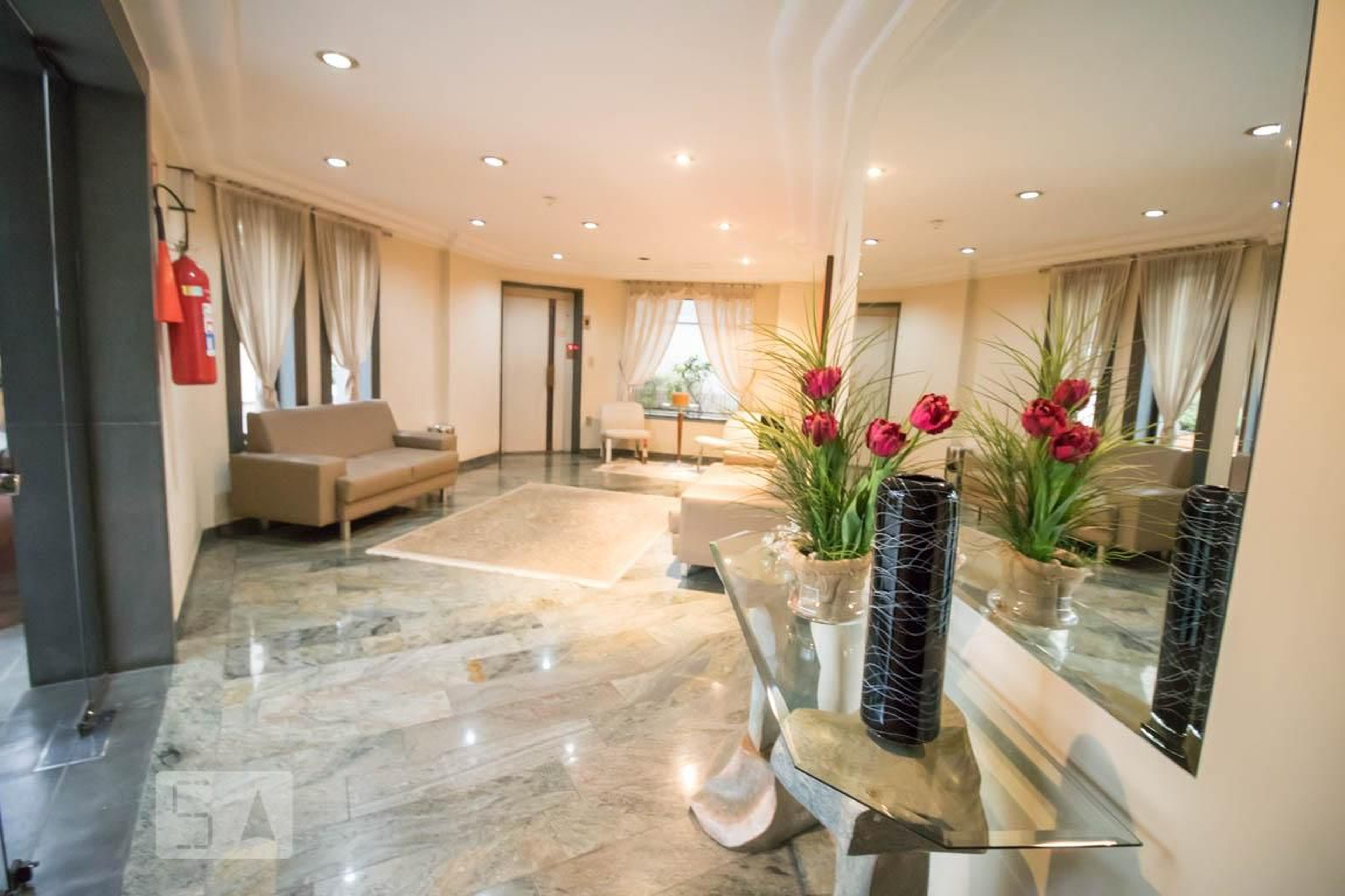 Hall social - Edifício Jardim das Palmeiras