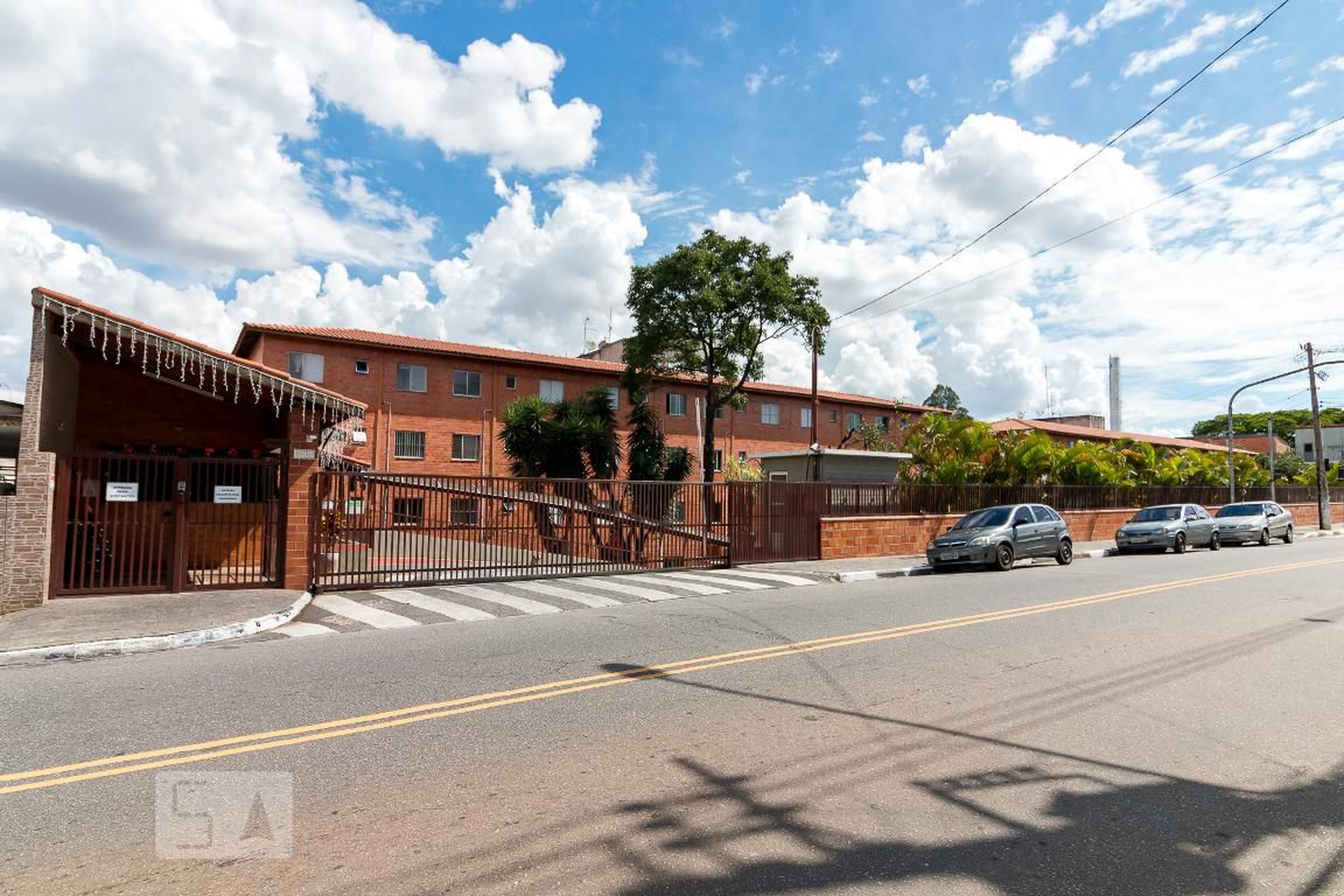 Fachada do condomínio Residencial Itália