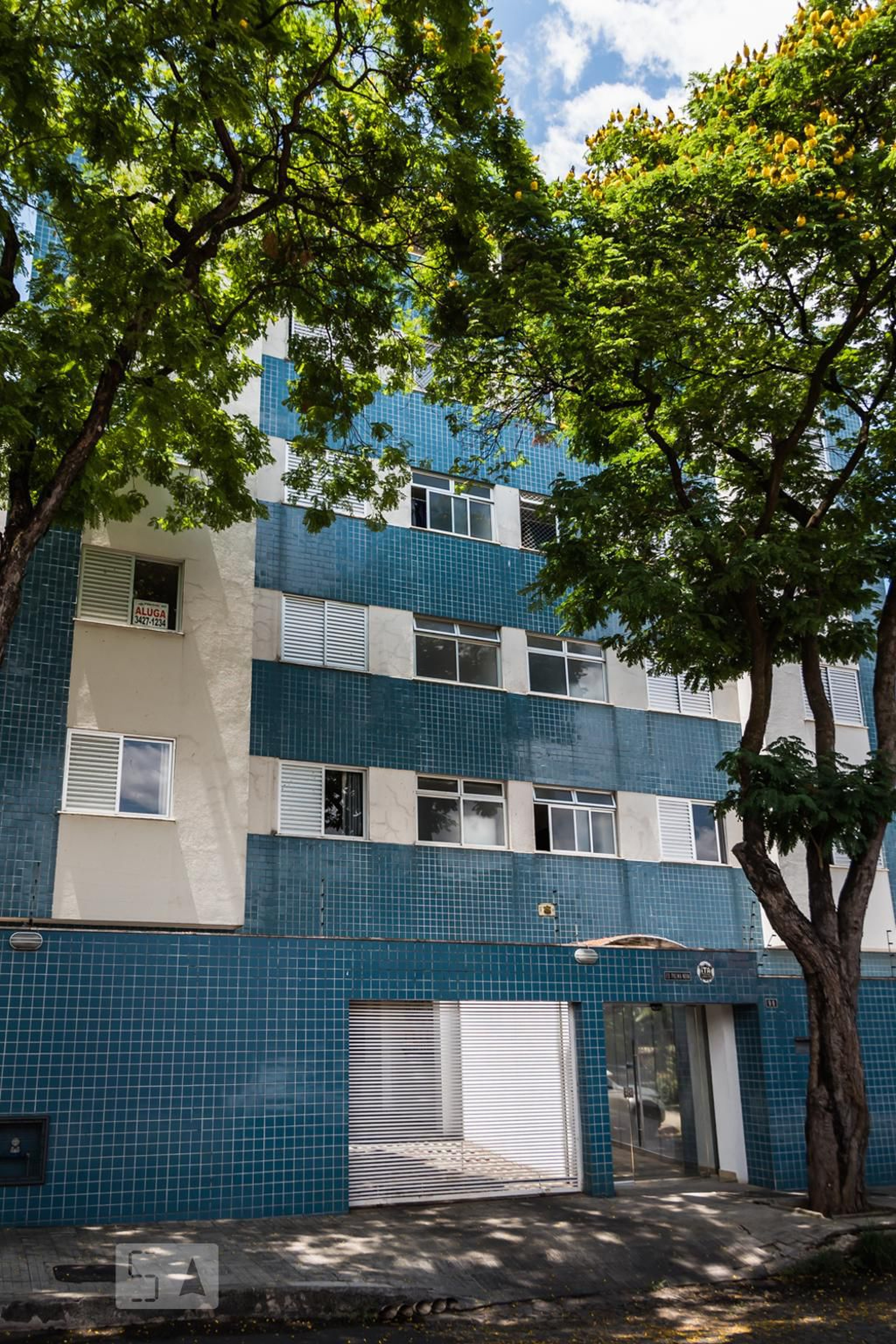 Fachada do Condomínio Edifício Palma Nova