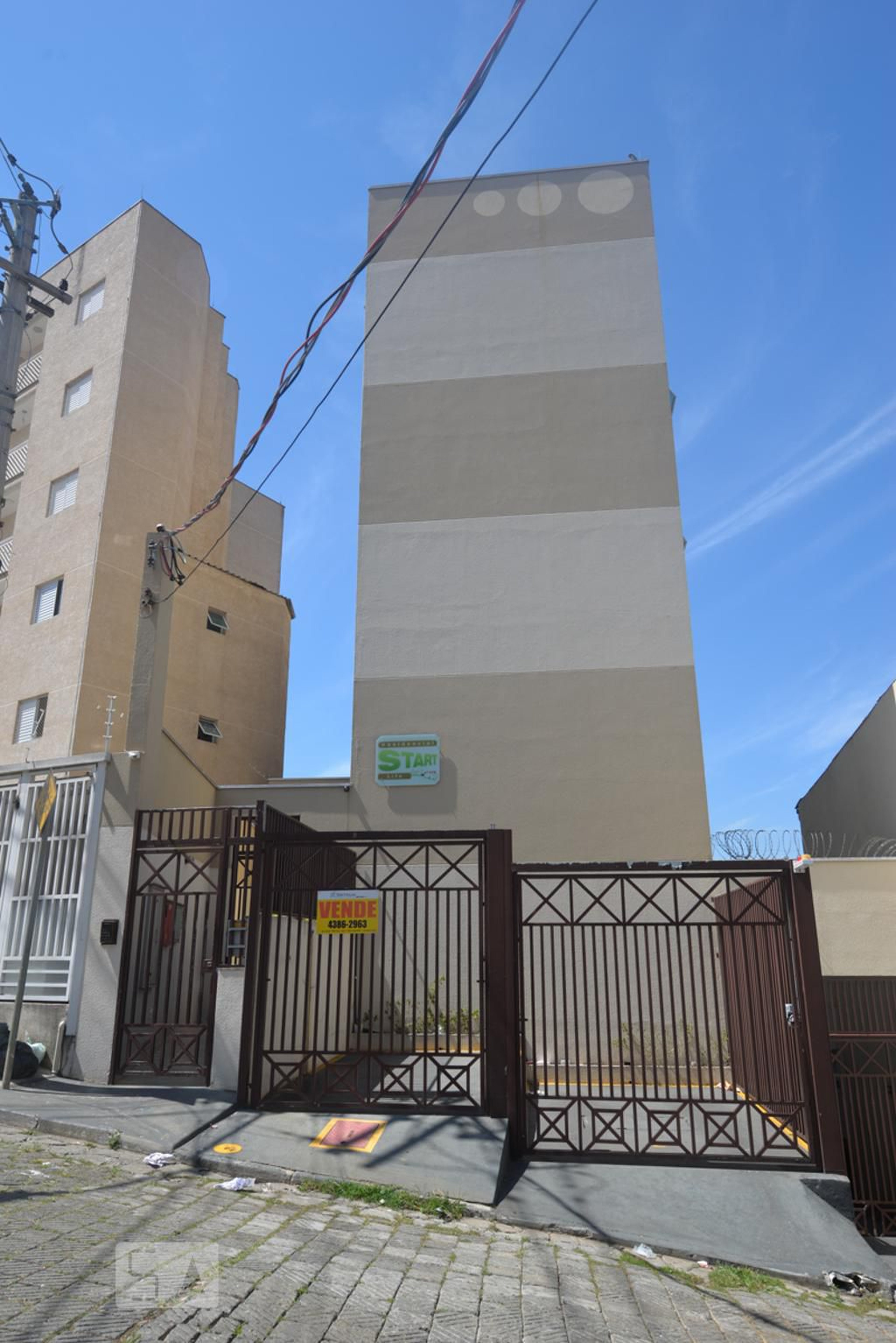 Fachada do Condomínio Condomínio Start Life