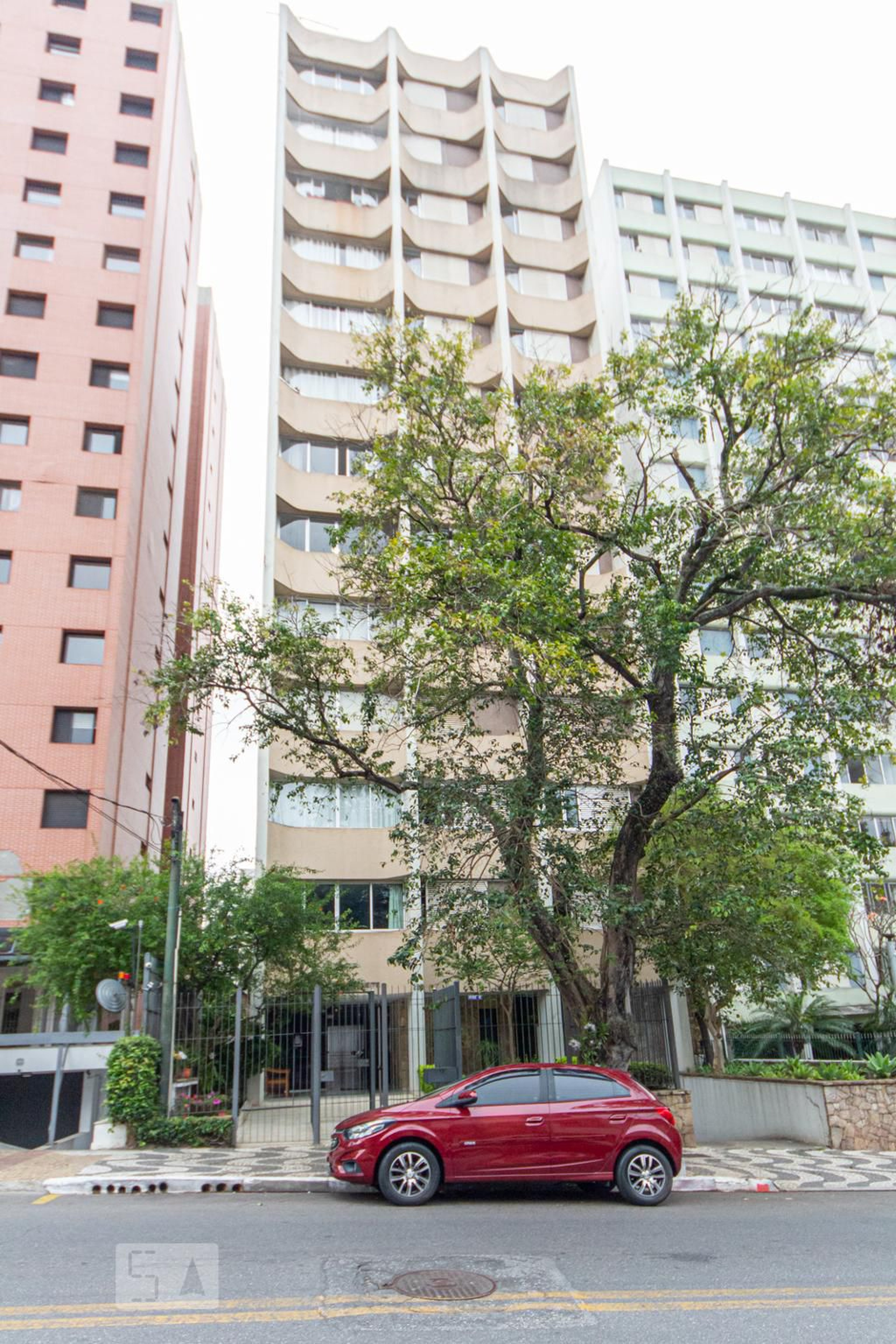 Fachada do prédio Condomínio Odila Rocha Leite