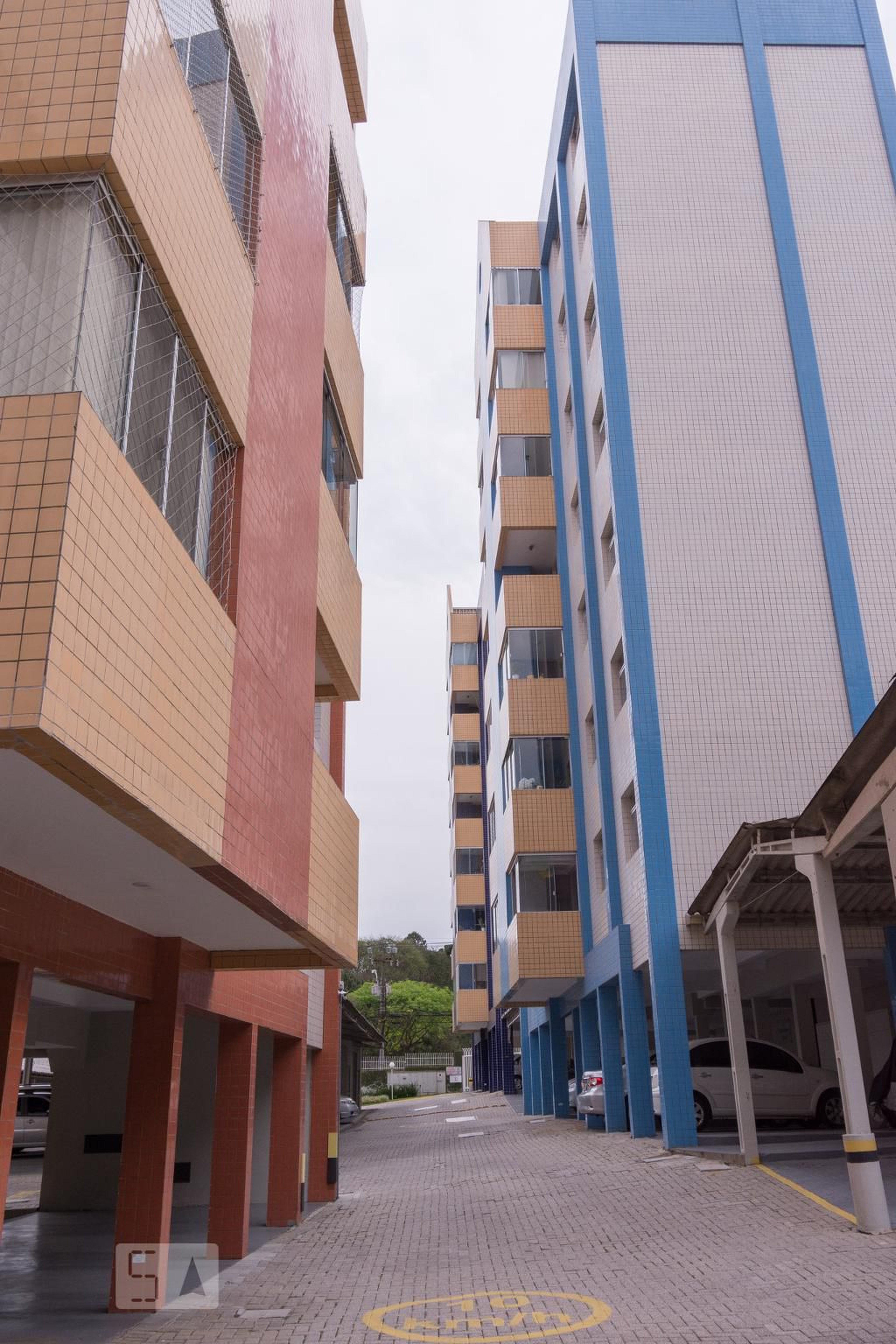 Fachada do Condomínio Residêncial Colinas dos Poetas