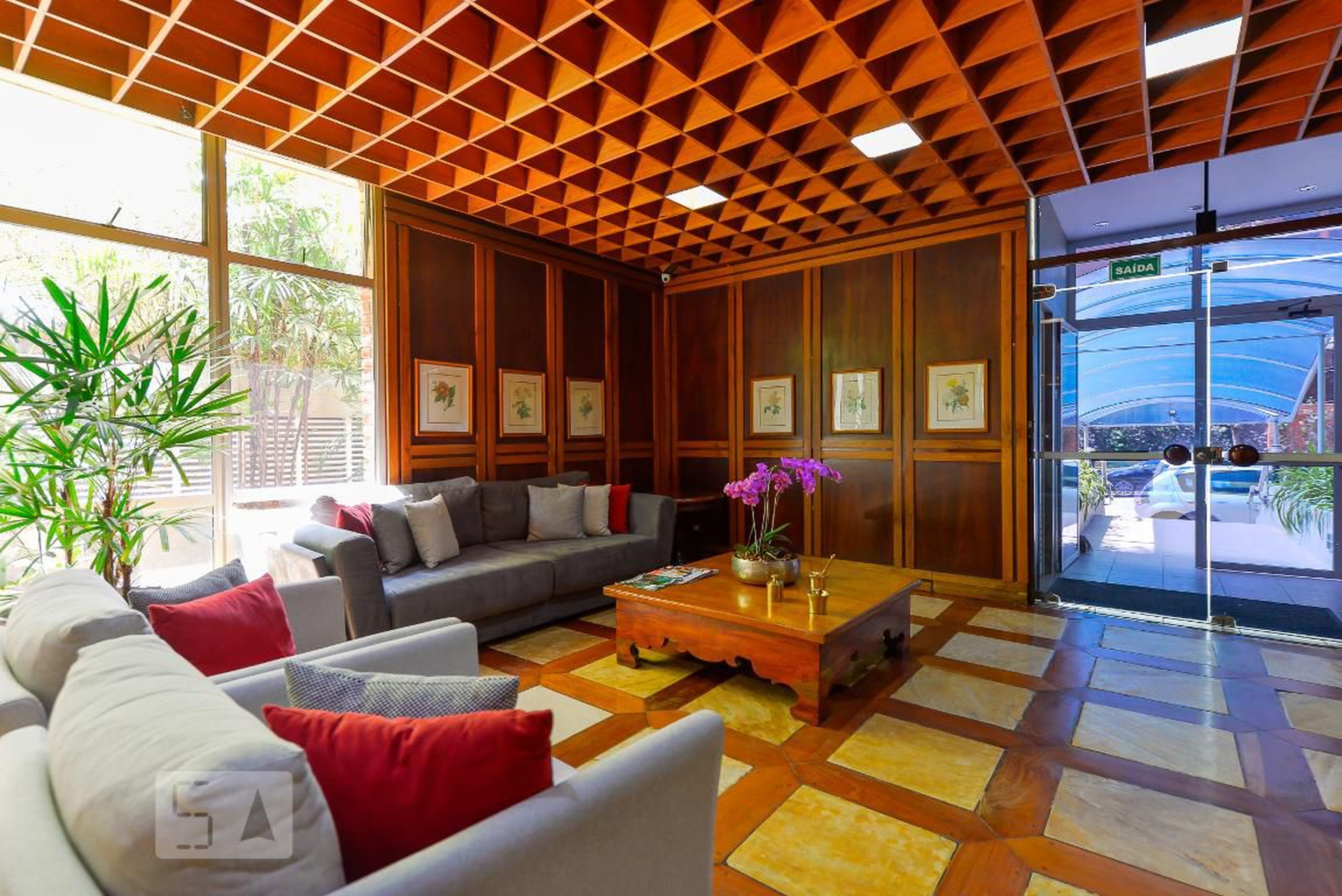 Hall Entrada - Flat Plaza 50