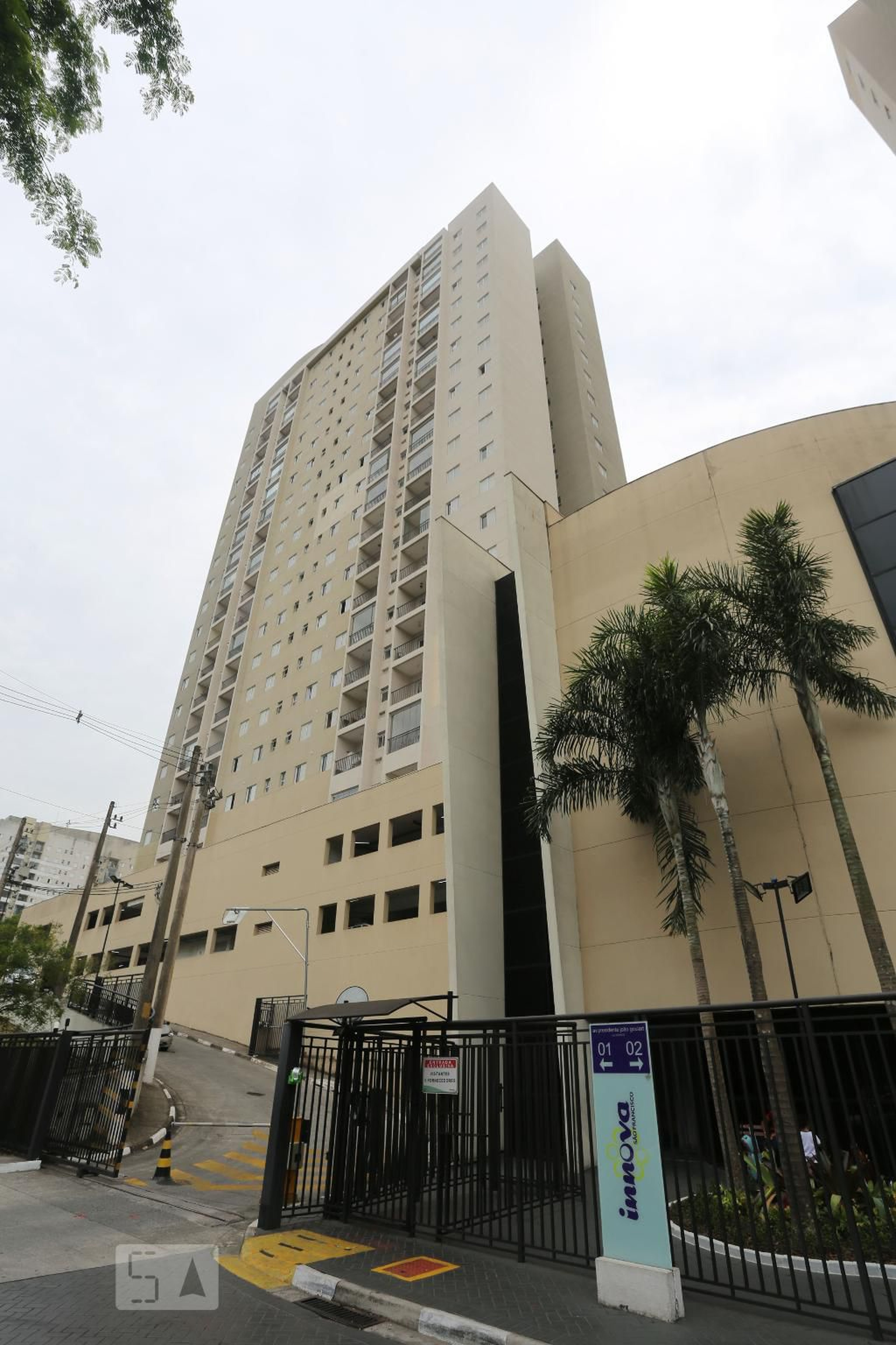 Fachada do Condominio Condomínio Innova São Francisco