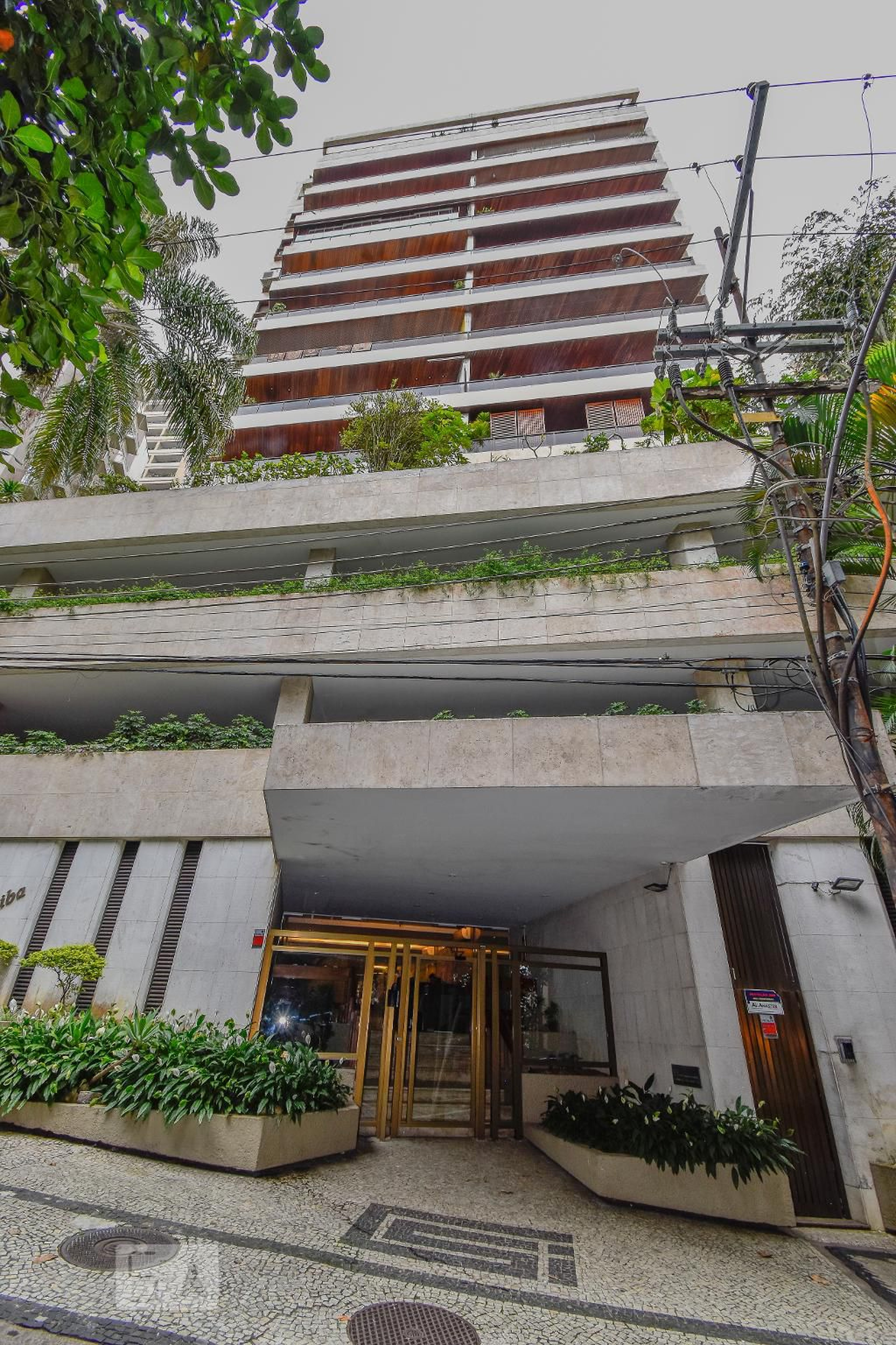 Fachada Condomínio em Rua Sambaíba, 190