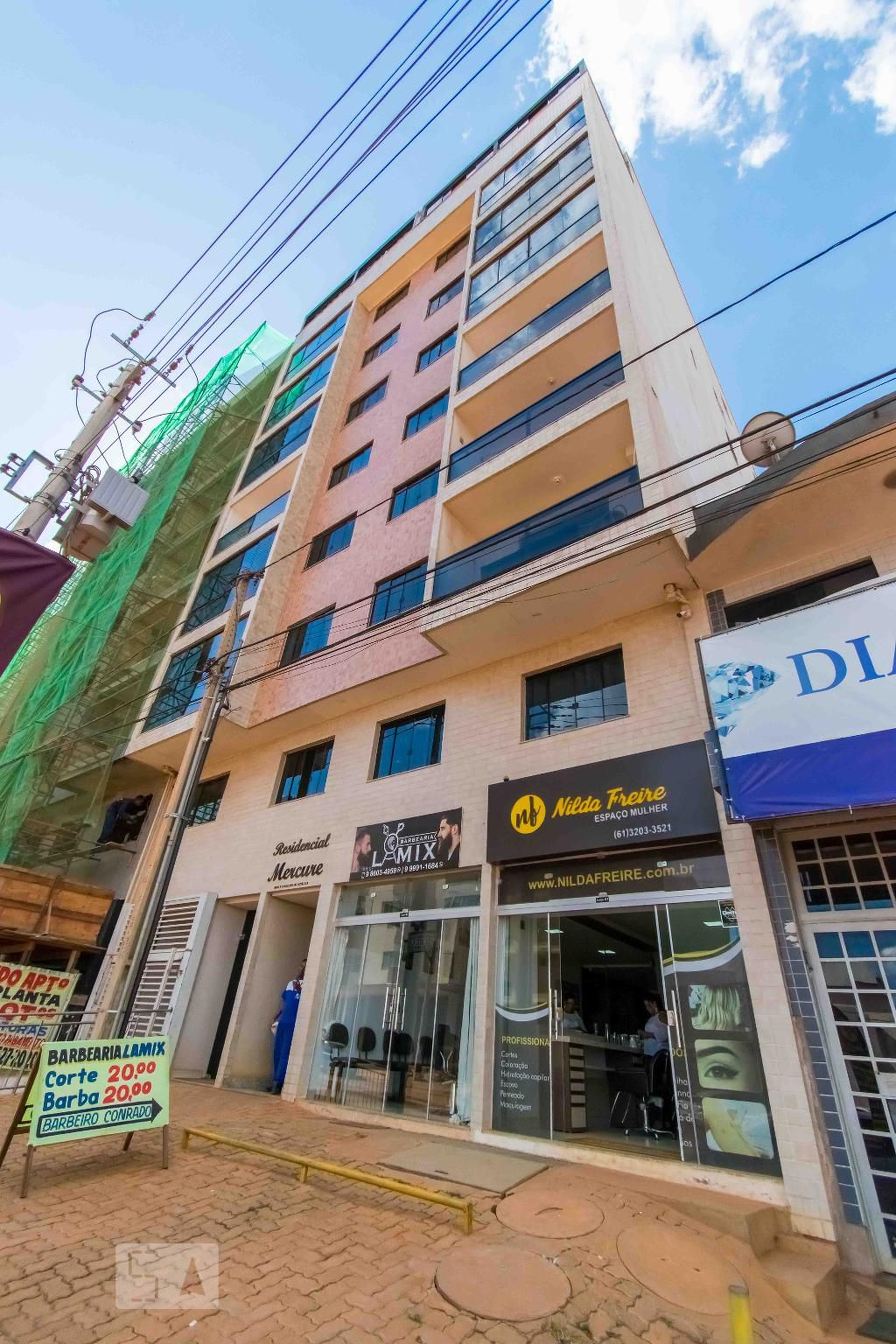 Fachada Condomínio em Rua 03, Chácara 81