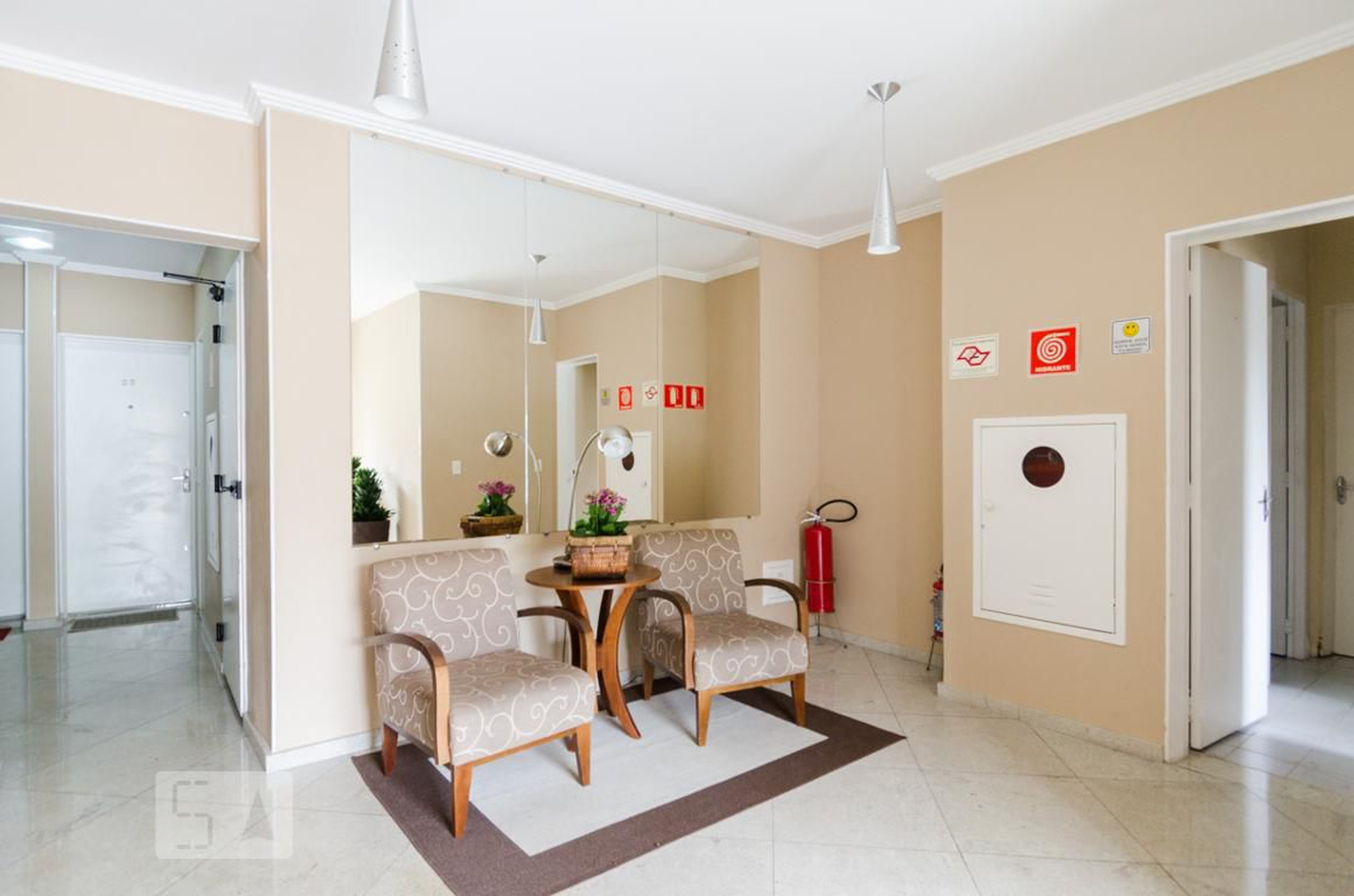 Hall social - Residencial Terraviva