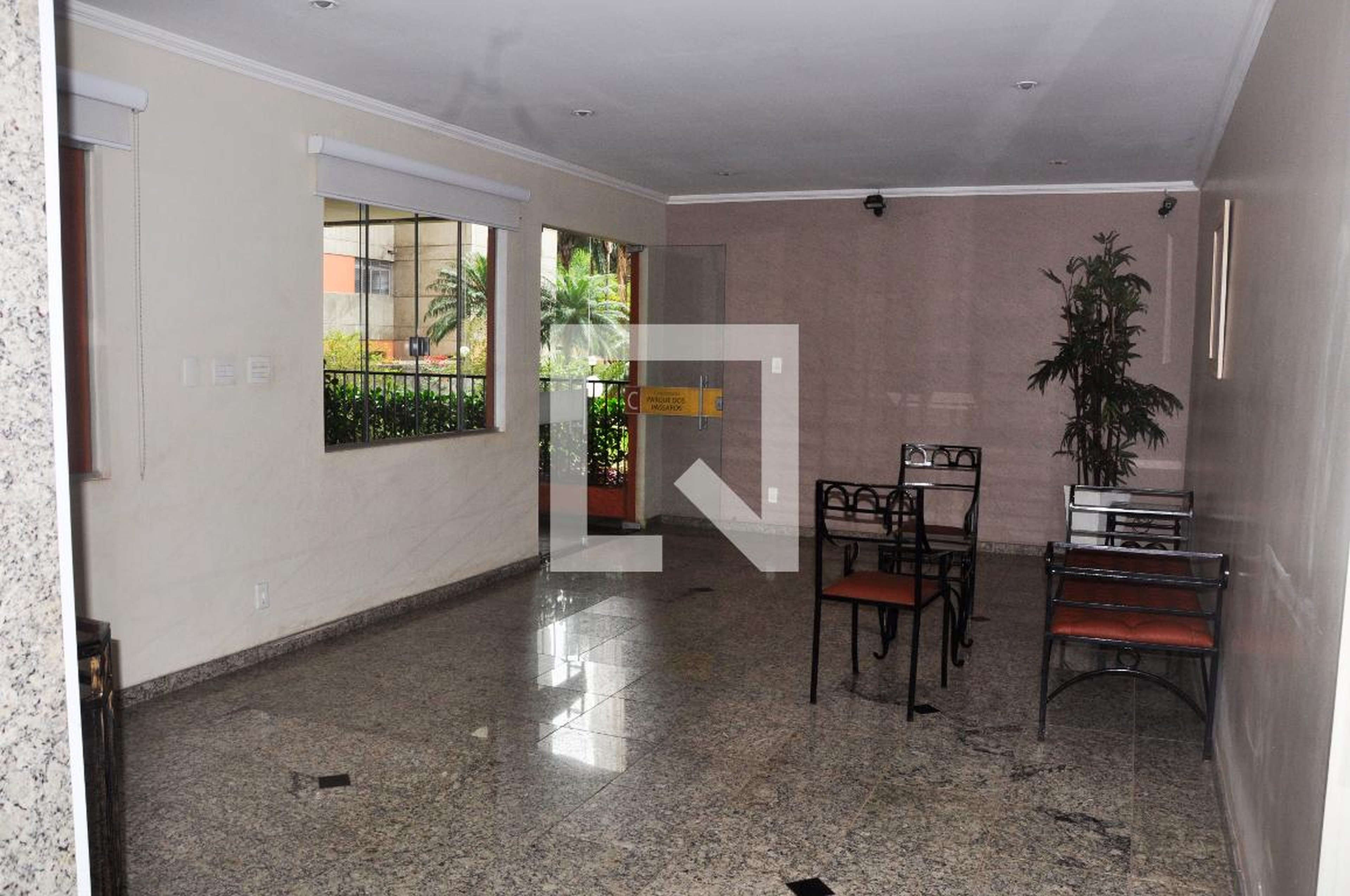 Hall de entrada - Residencial Parque dos Pássaros