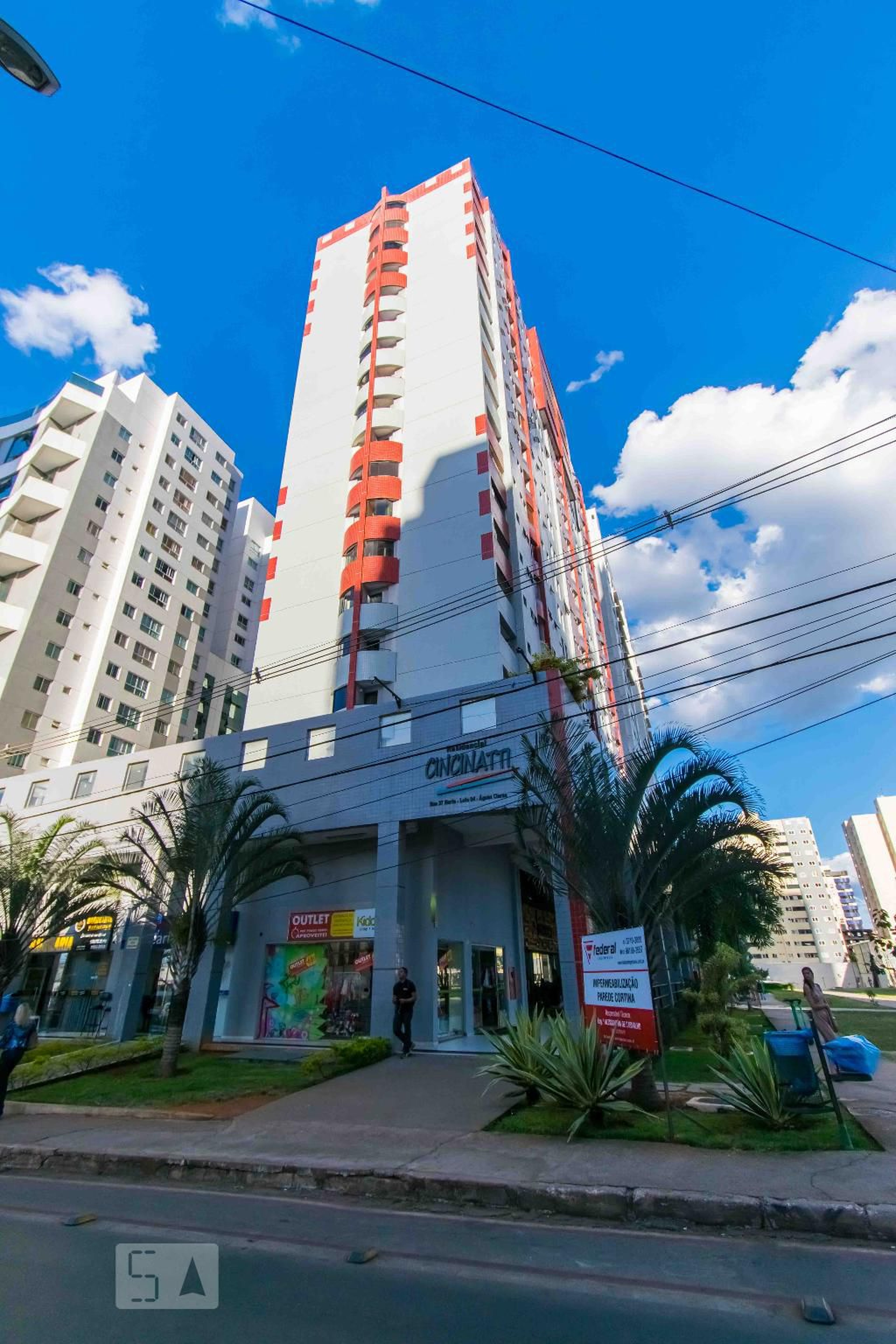 Fachada Condomínio Cincinatti