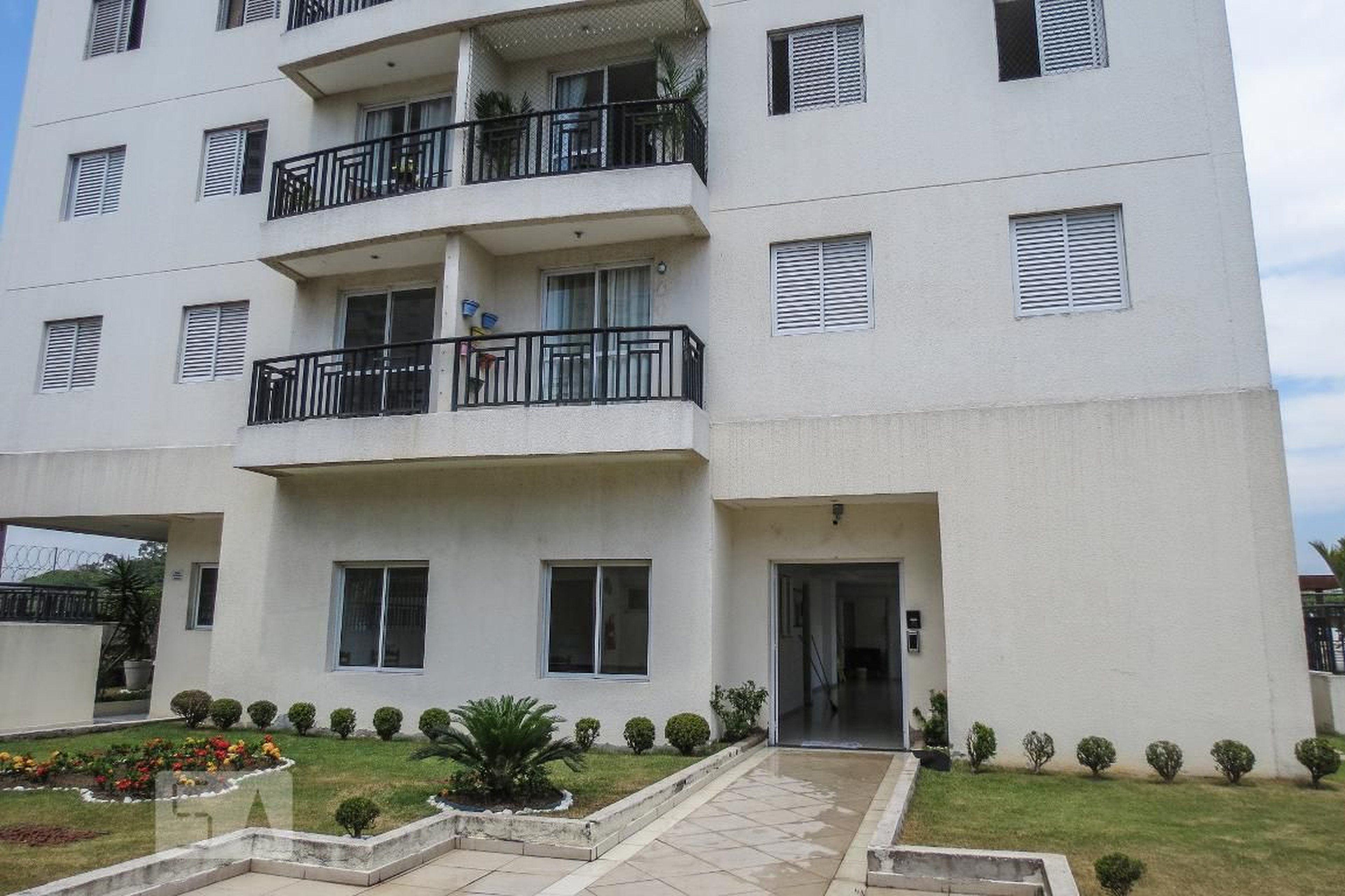 Fachada do Condomínio Residencial Santorini