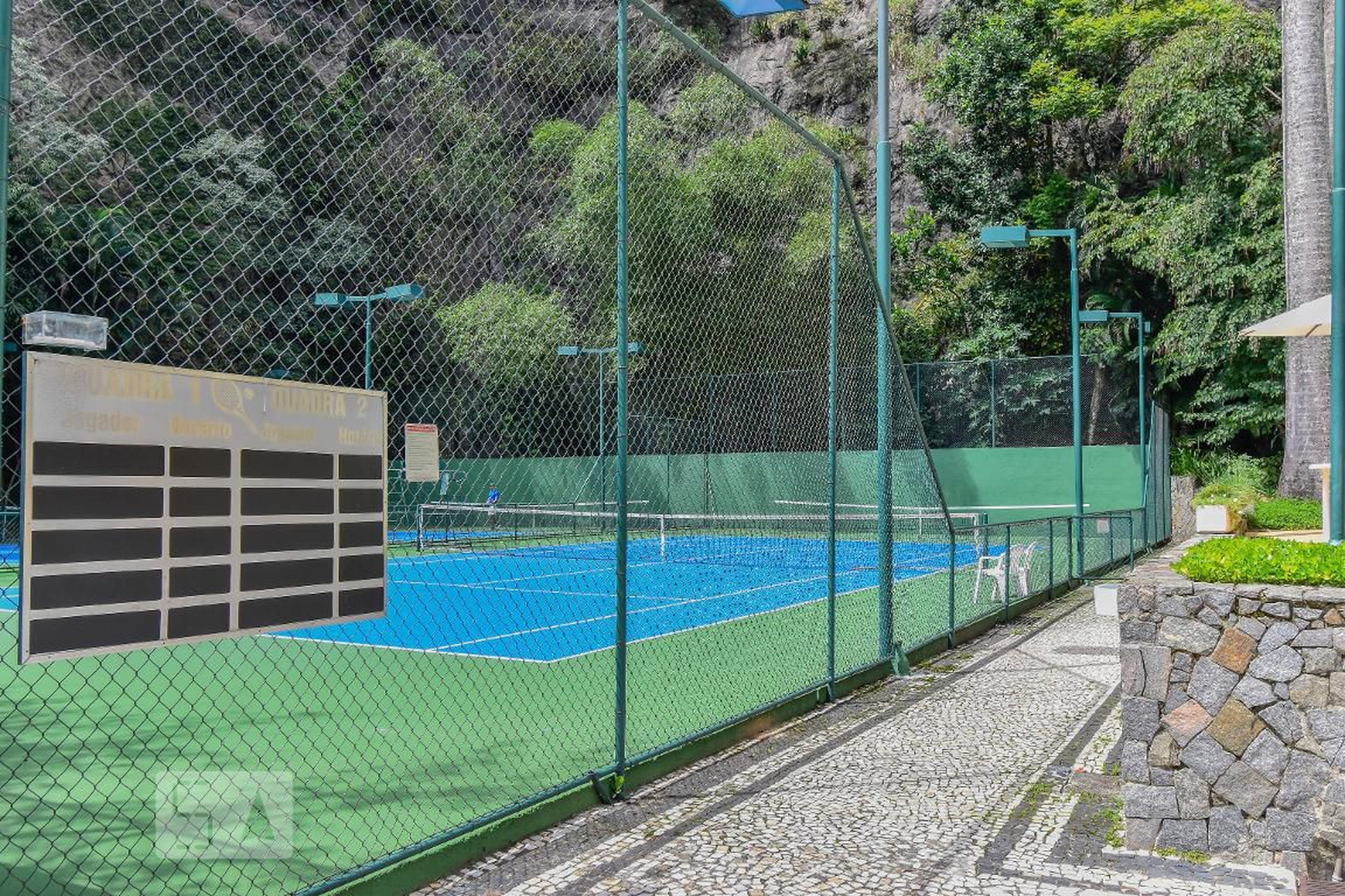 Quadra de Tênis - Quintas e Quintais