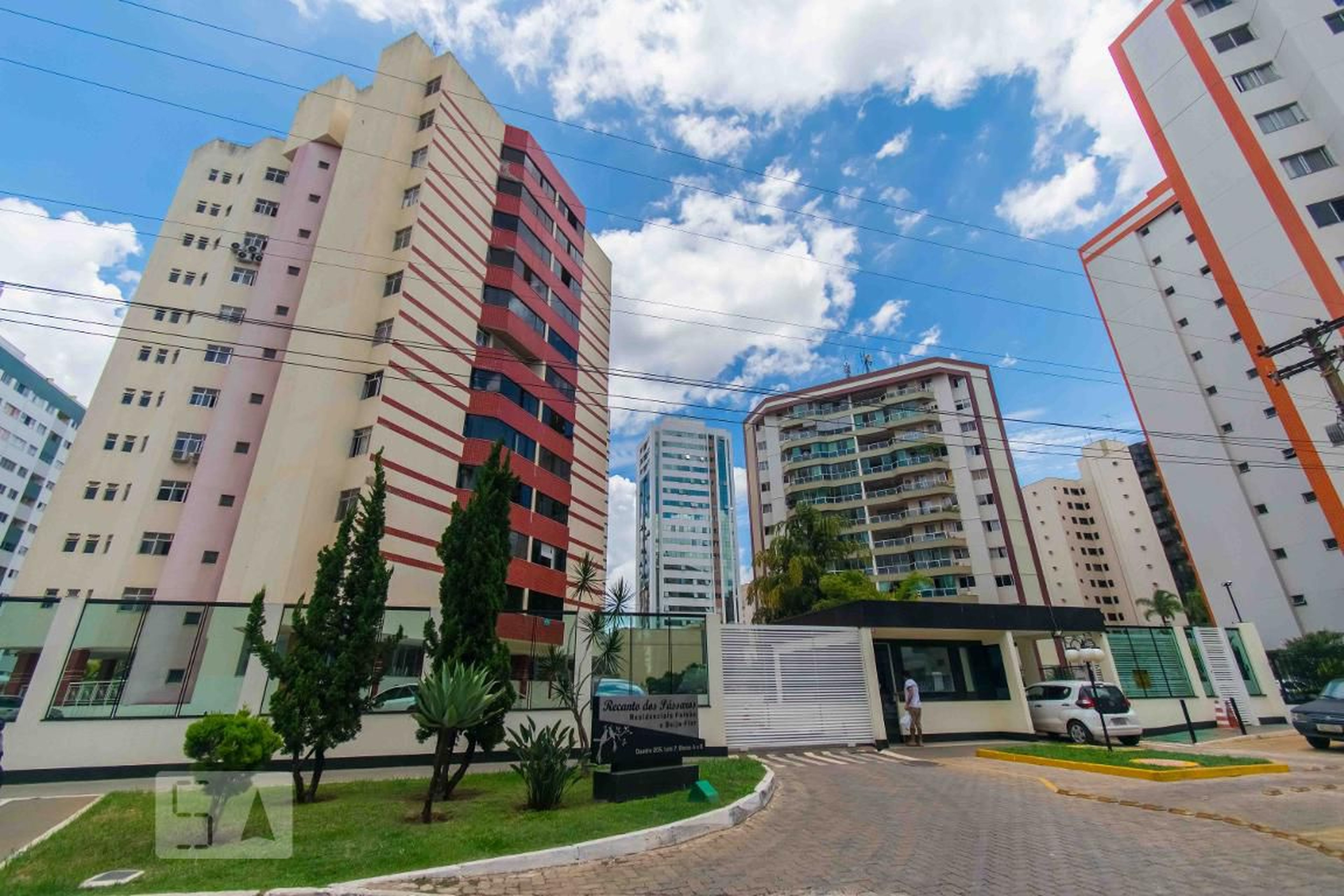 Fachada Condomínio Recanto dos Pássaros