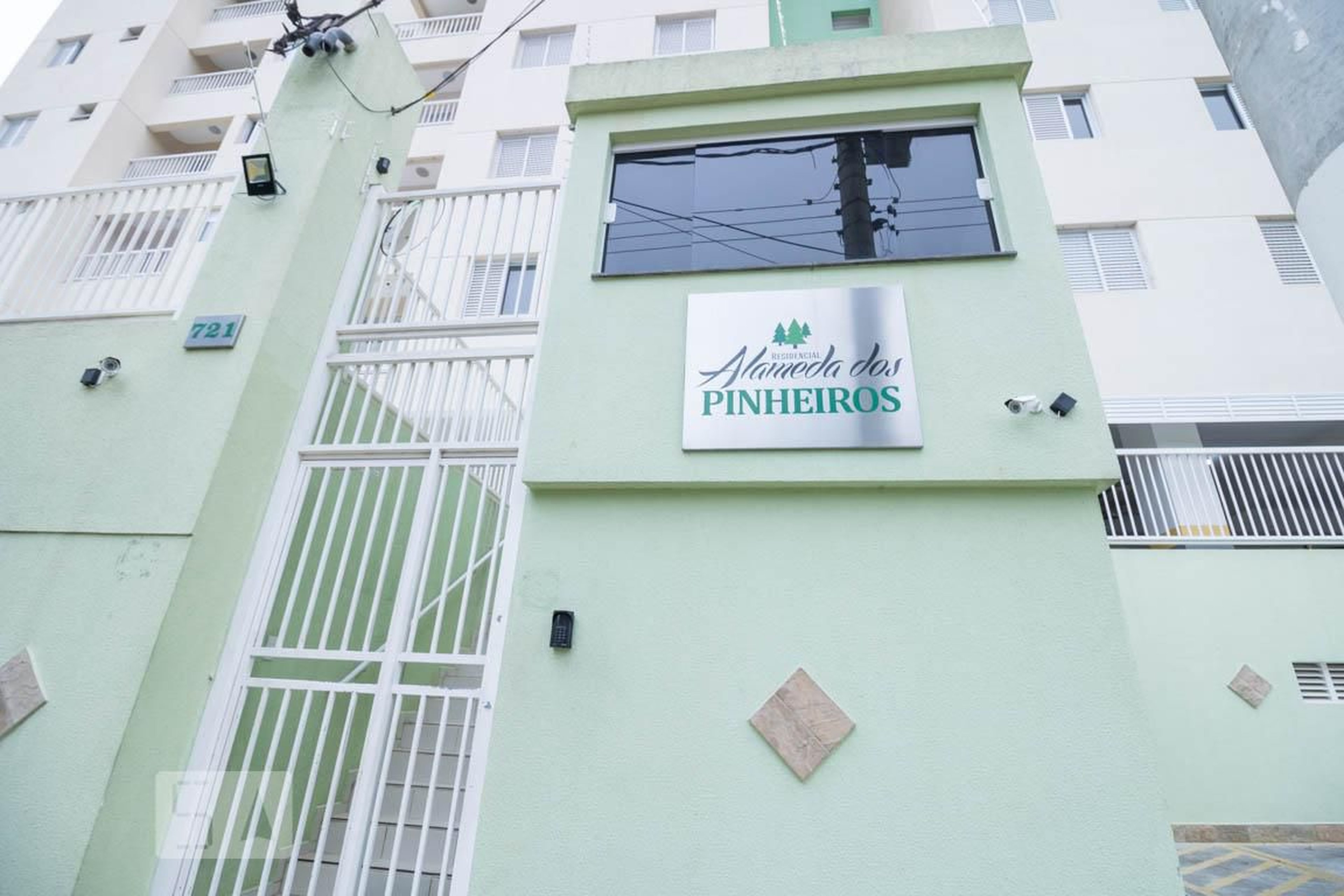 Fachada do Condomínio Condomínio Alameda