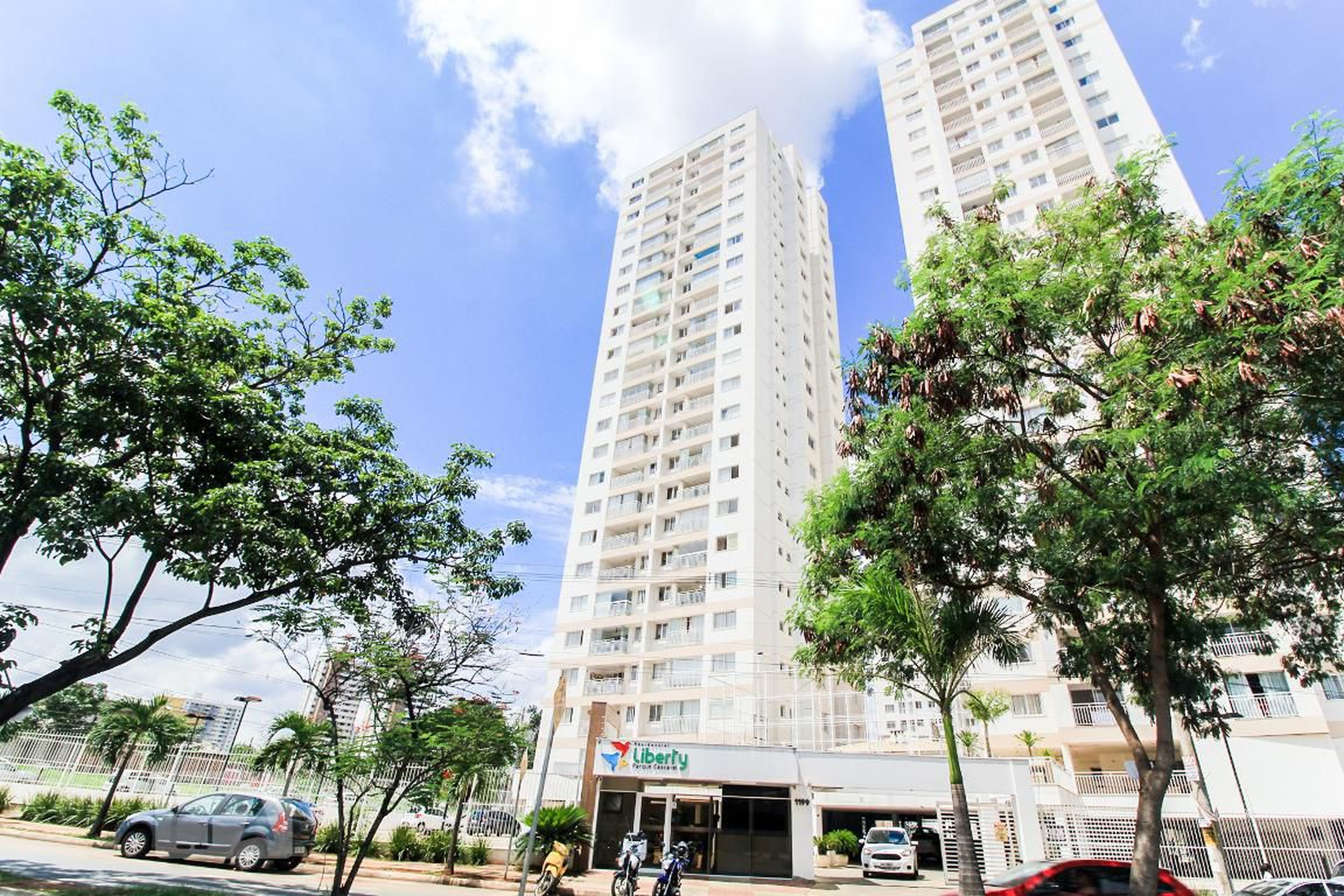 Fachada do Condomínio Residencial Liberty