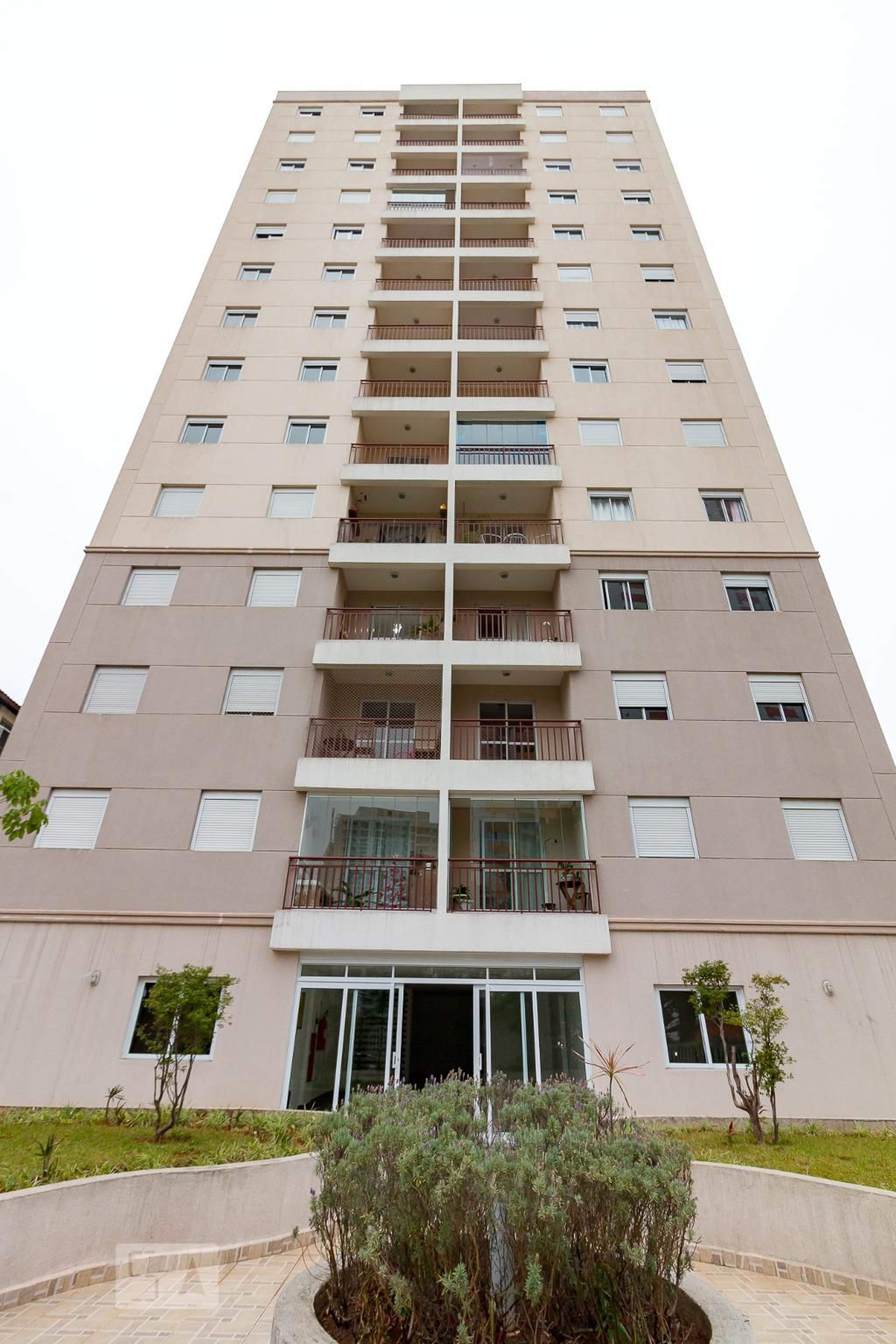 Fachada do condomínio Residencial Pitangueiras