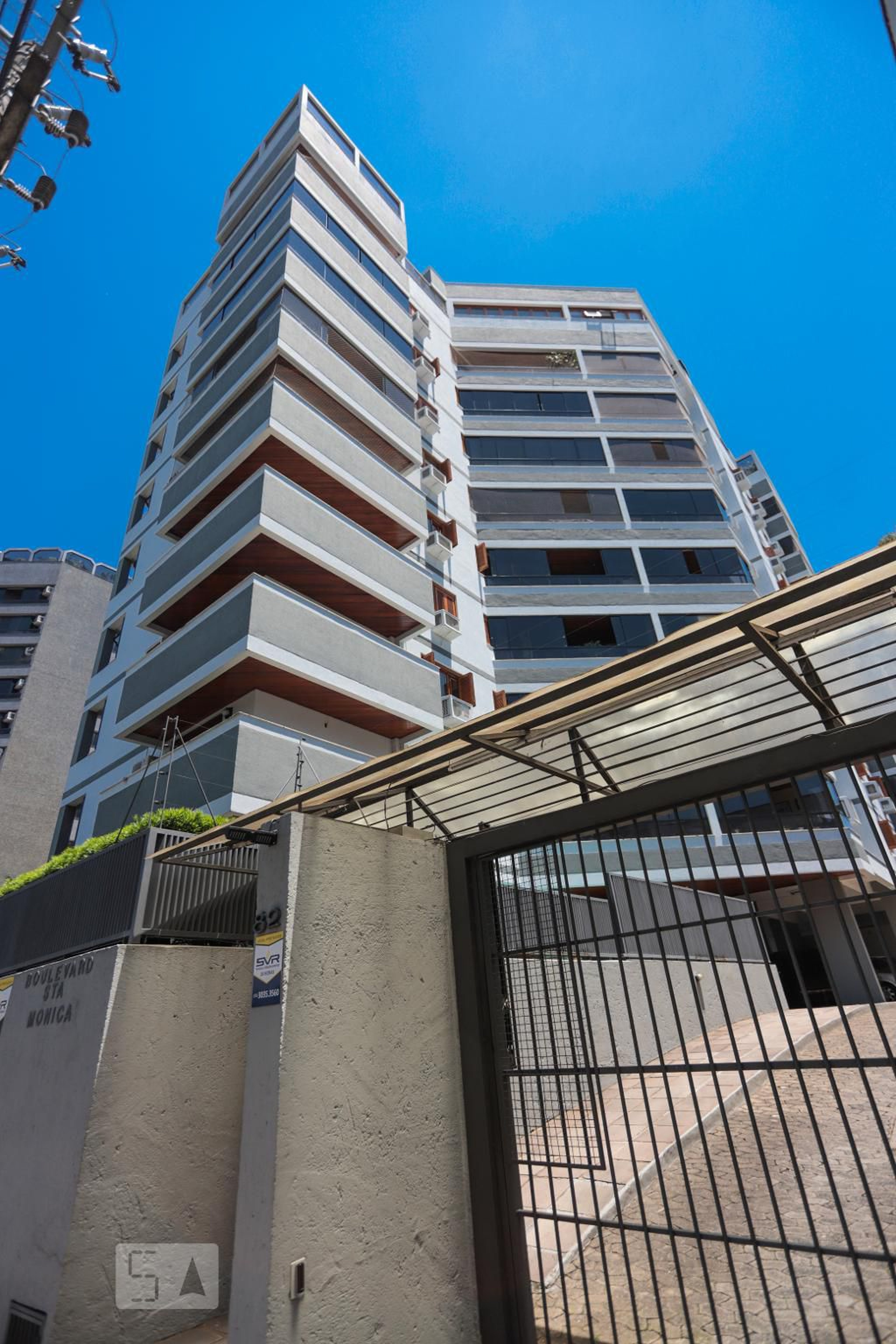 Fachada do Prédio Edifício Residencial Boulevard Santa Monica