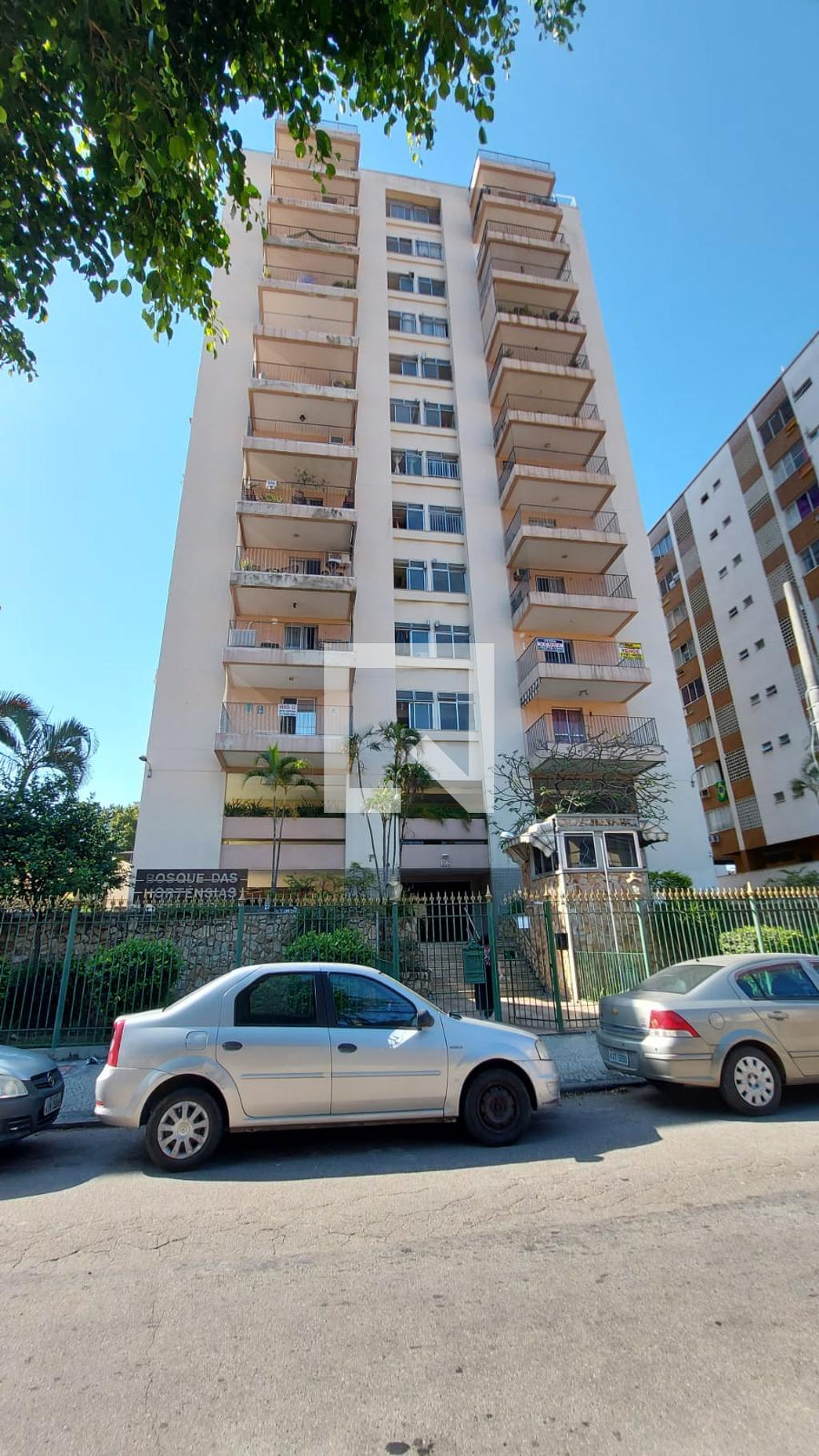 Fachada do Prédio Condomínio Bosque das Hortências