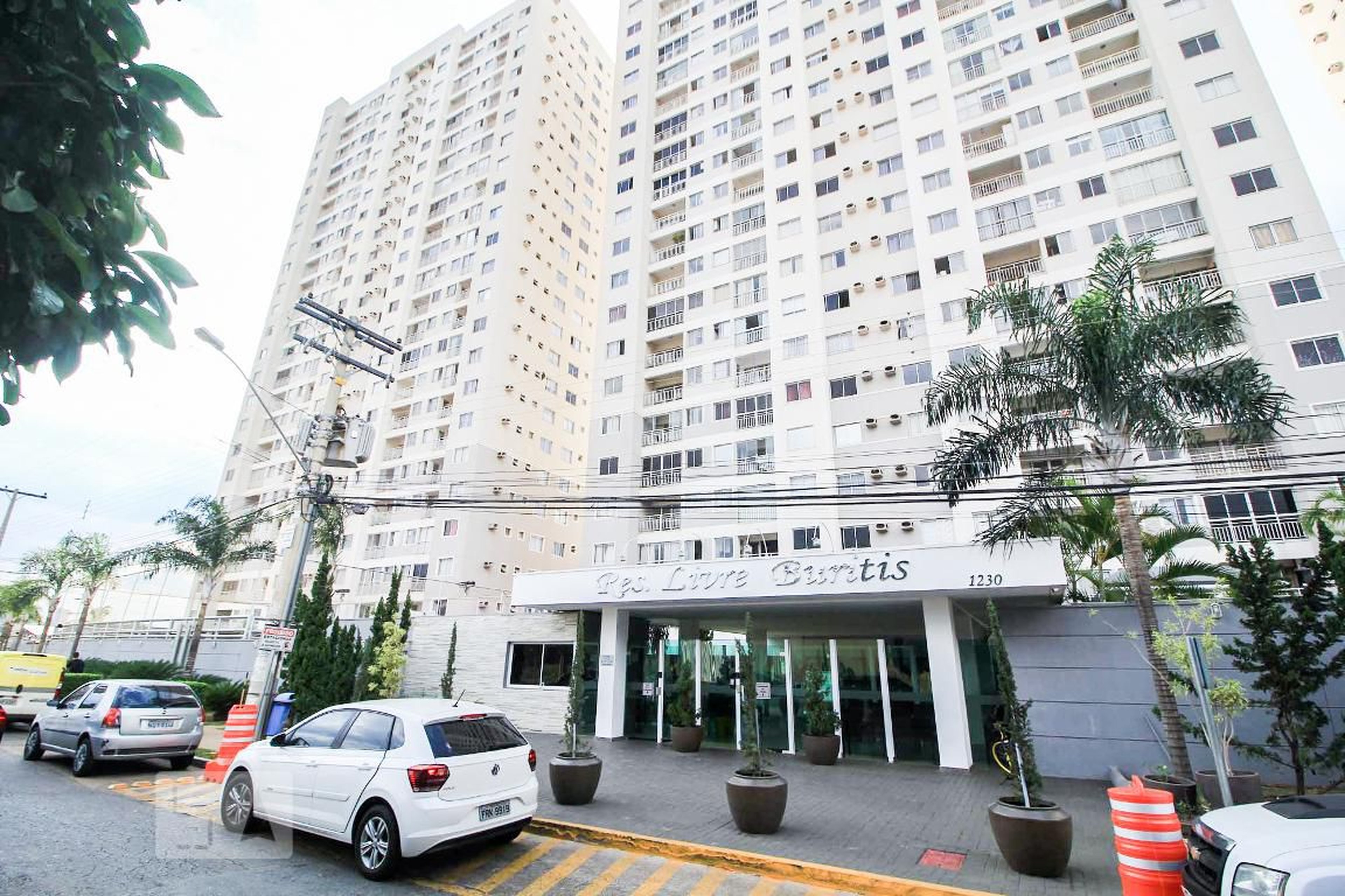 Fachada do Prédio Residencial Livre Buritis