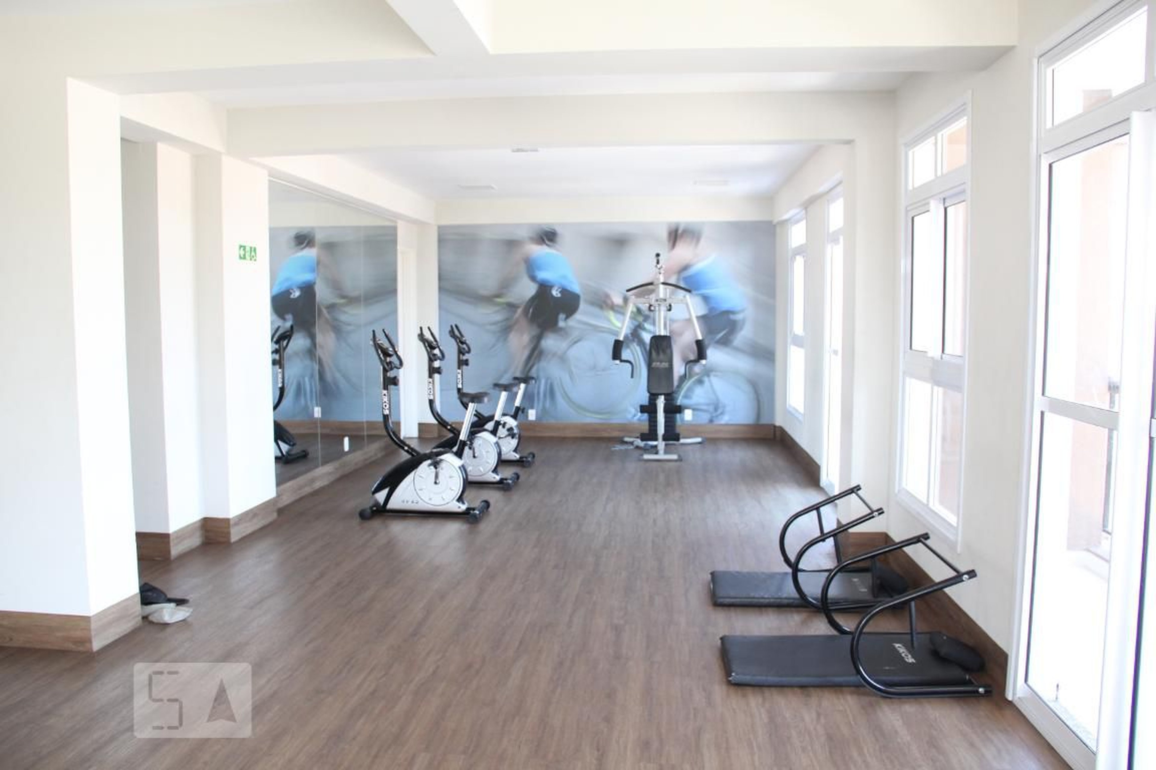 Área comum - Academia Condomínio em R. Quinze de Novembro, 1266