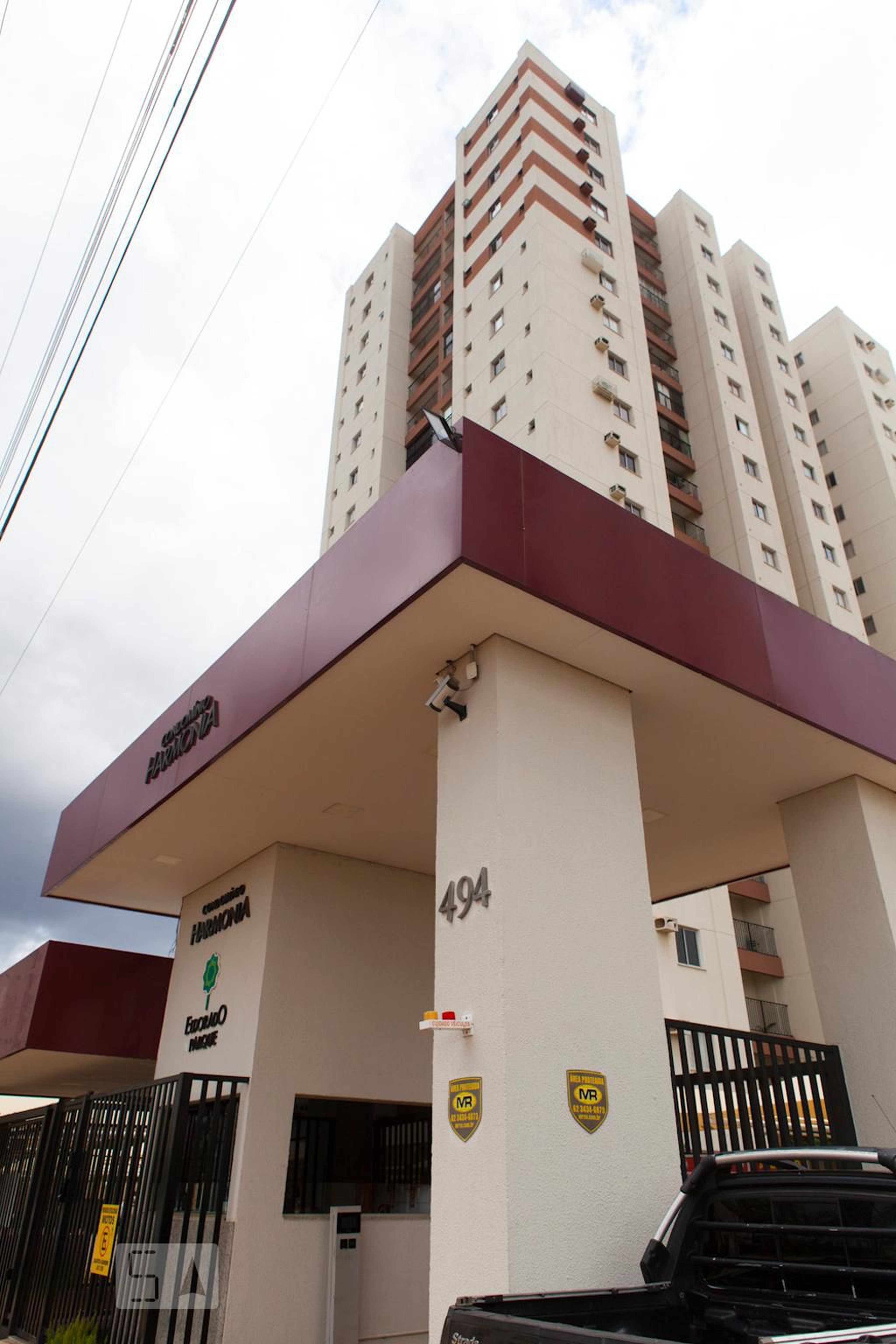 Fachada do Condomínio Condomínio Harmonia Eldorado Parque