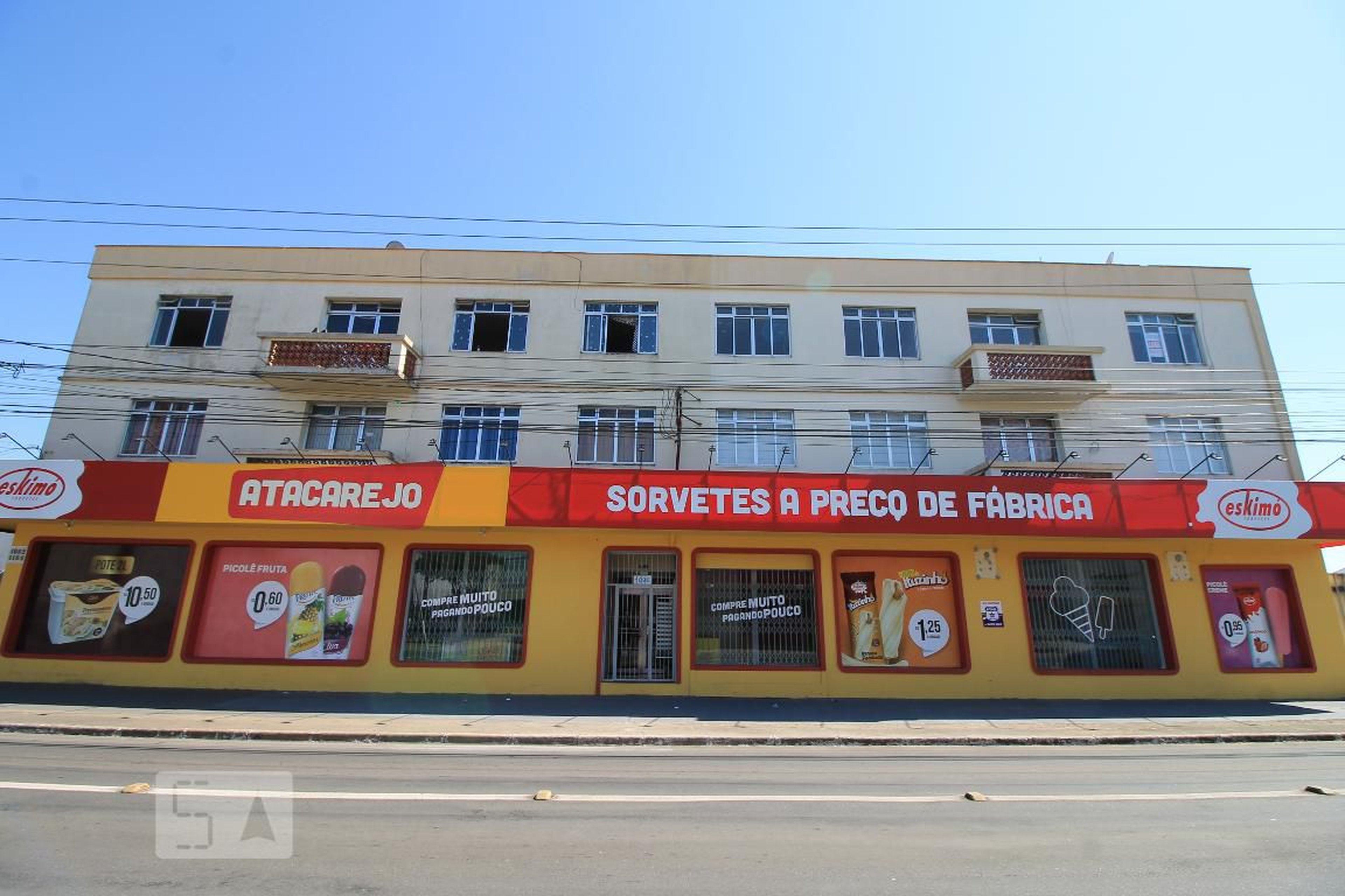 Fachada Condomínio em Avenida Sertório, 1096