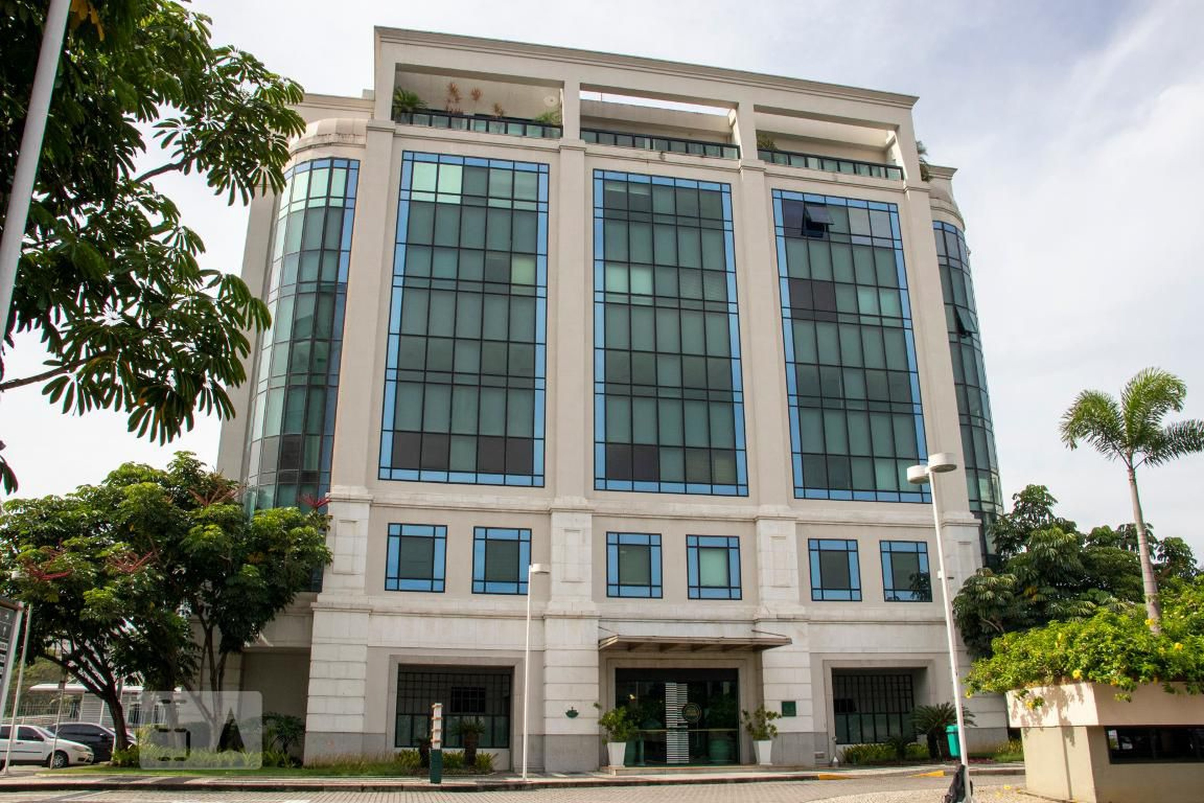 Fachada Condomínio em Avenida das Américas, 4200