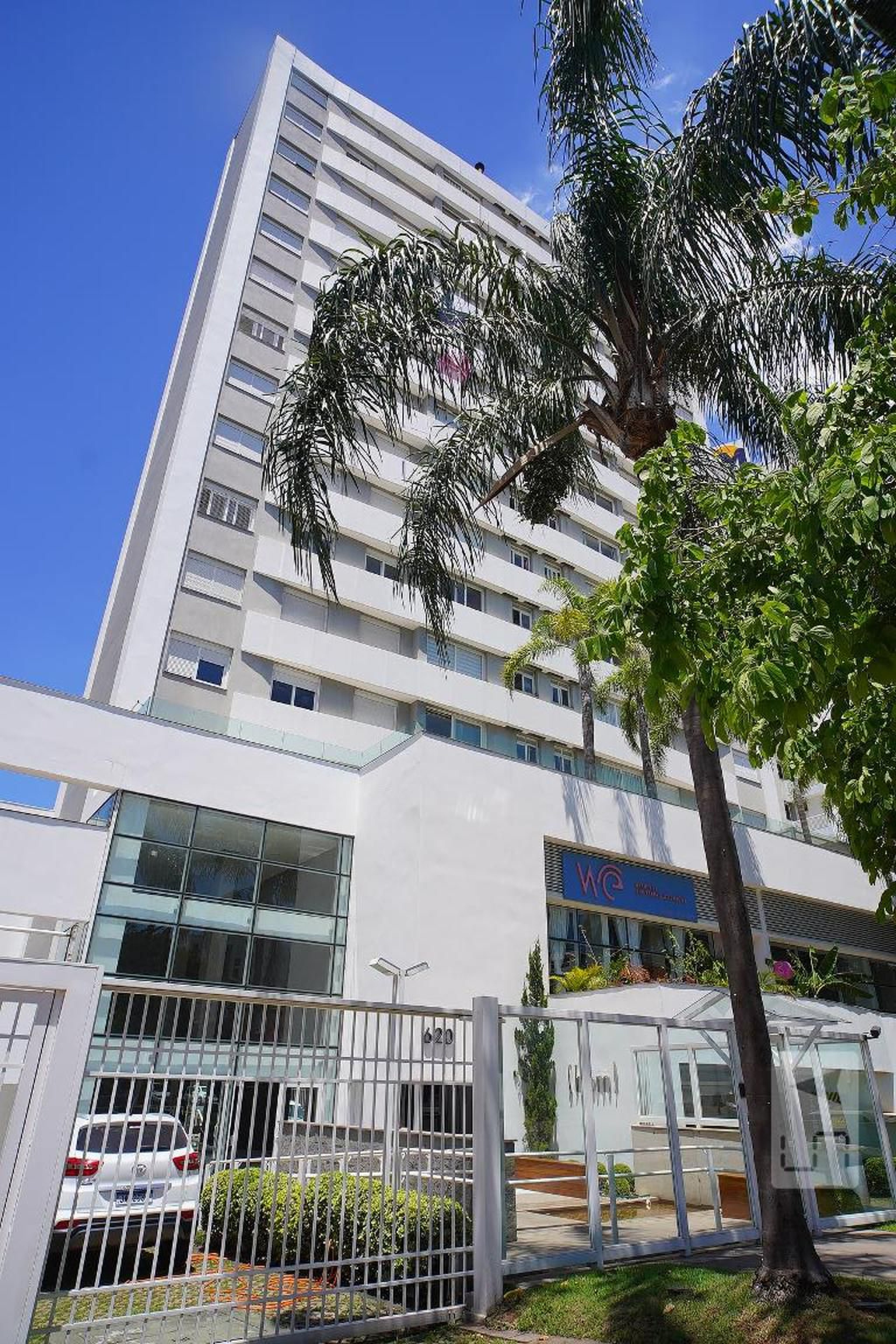 Fachada do Condomínio Condomínio Hom João Wallig