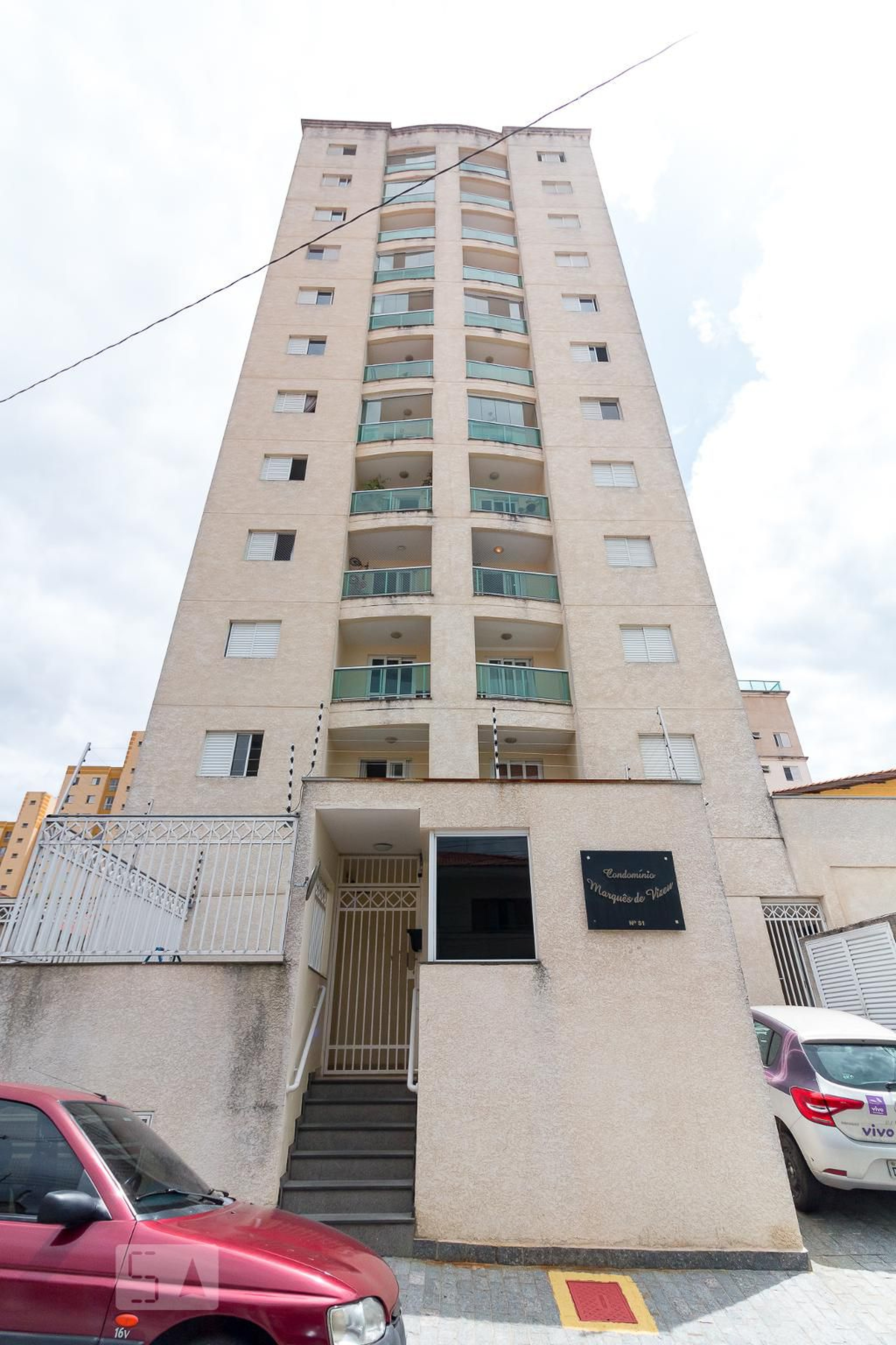 Fachada do prédio Condomínio Marques de Vizeu