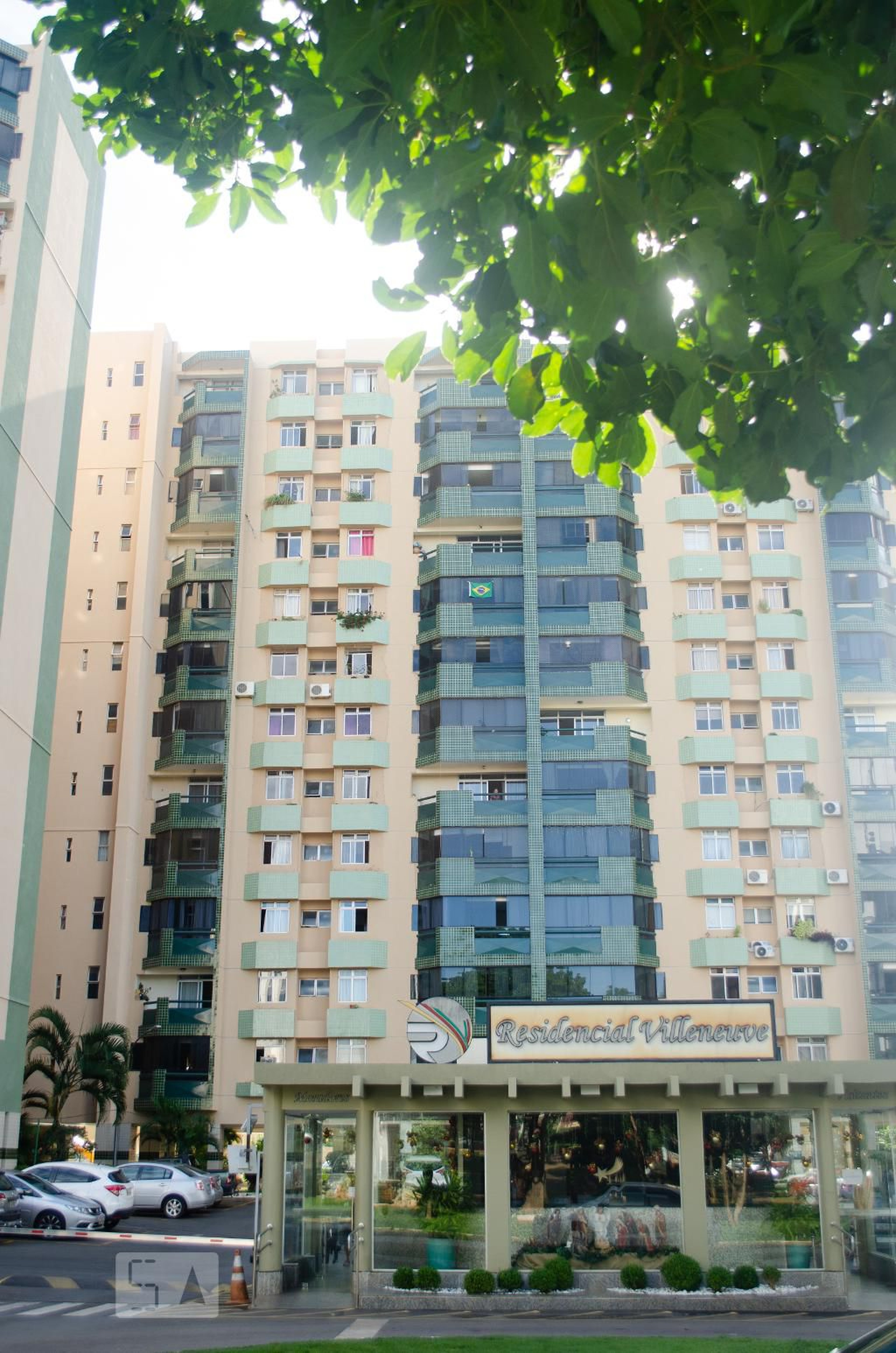 Fachada Condomínio em Praça Tiziu, Águas Claras