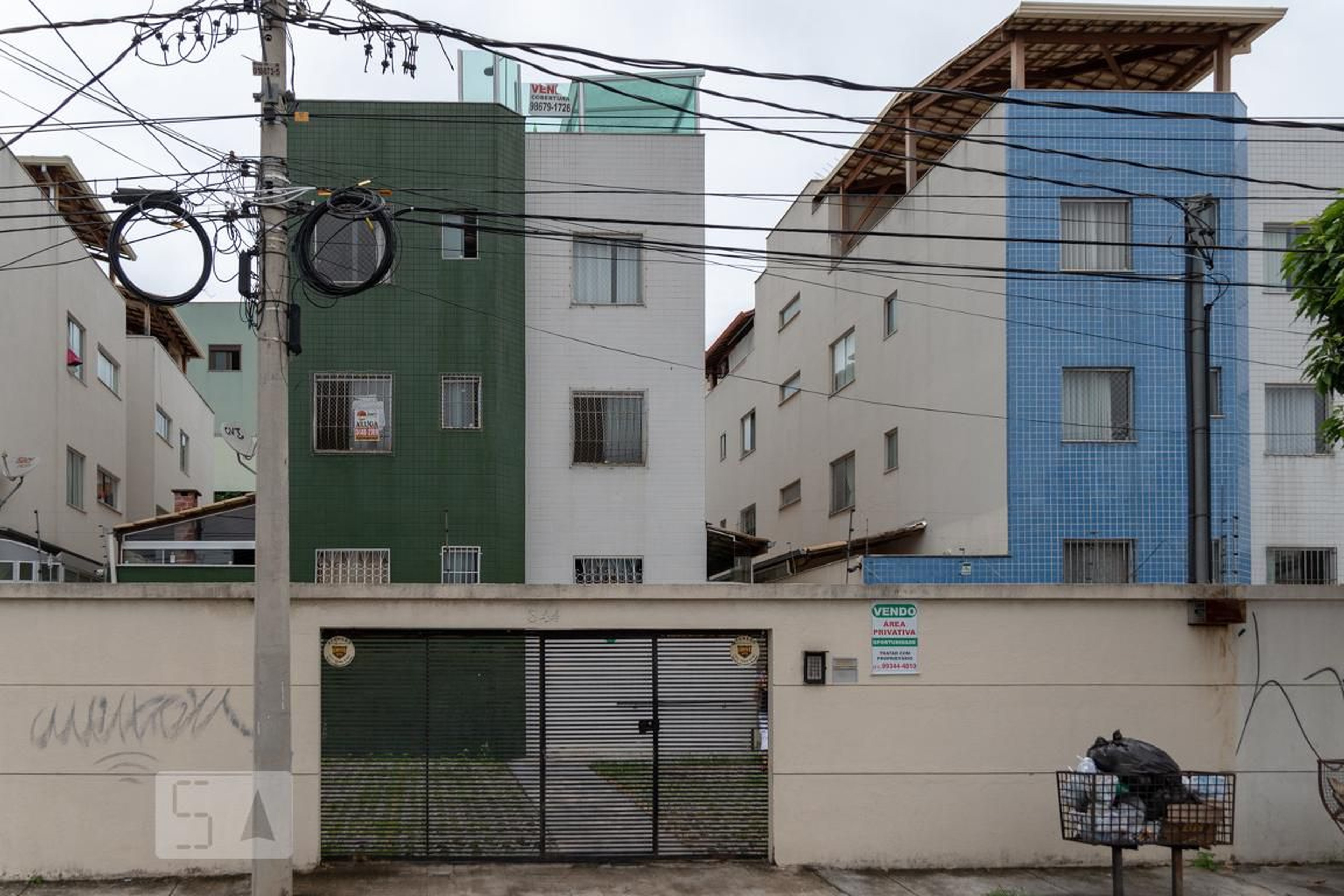 Fachada do Condomínio Edifício Copacabana