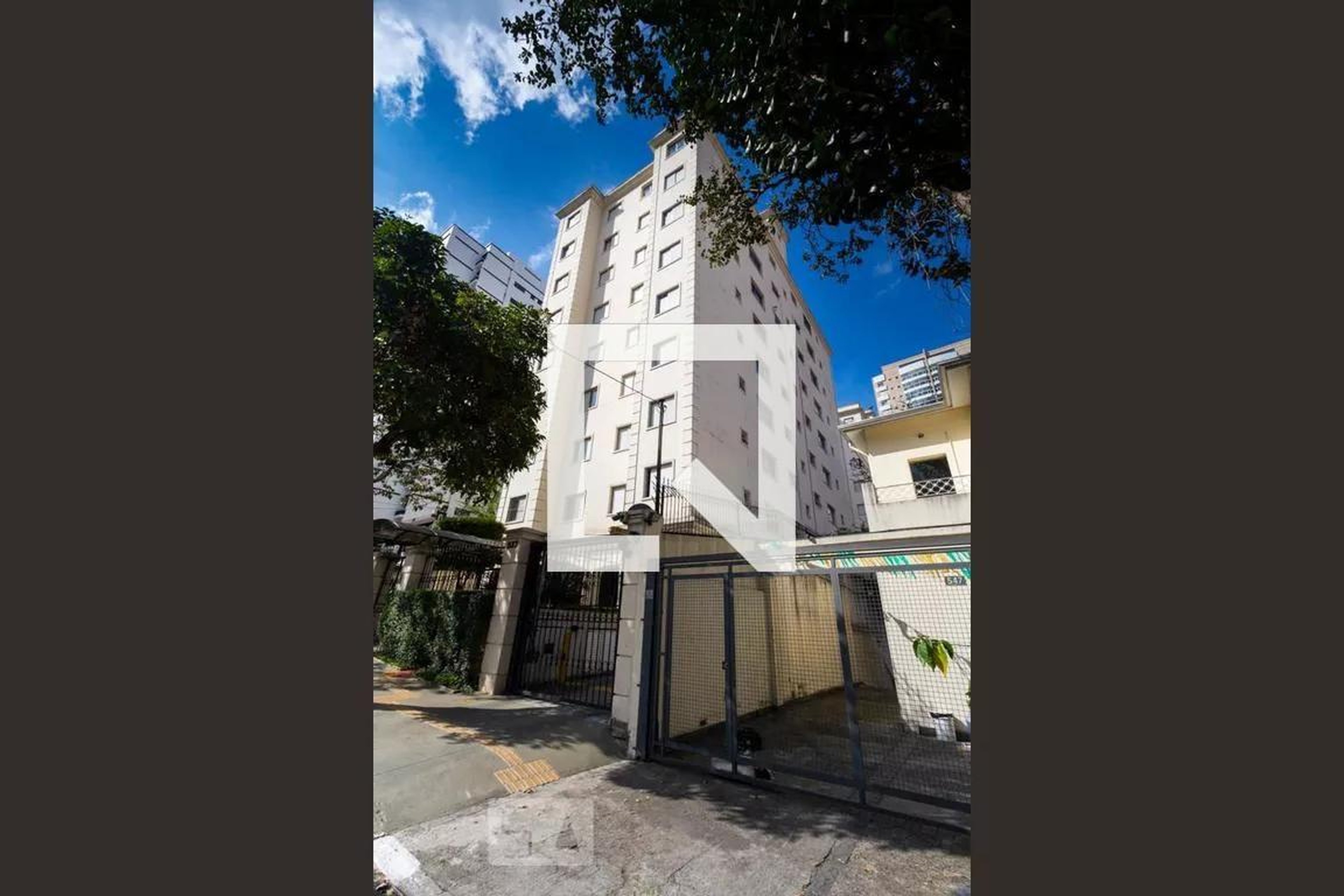 Fachada do Prédio Edifício Ilha de Santorino