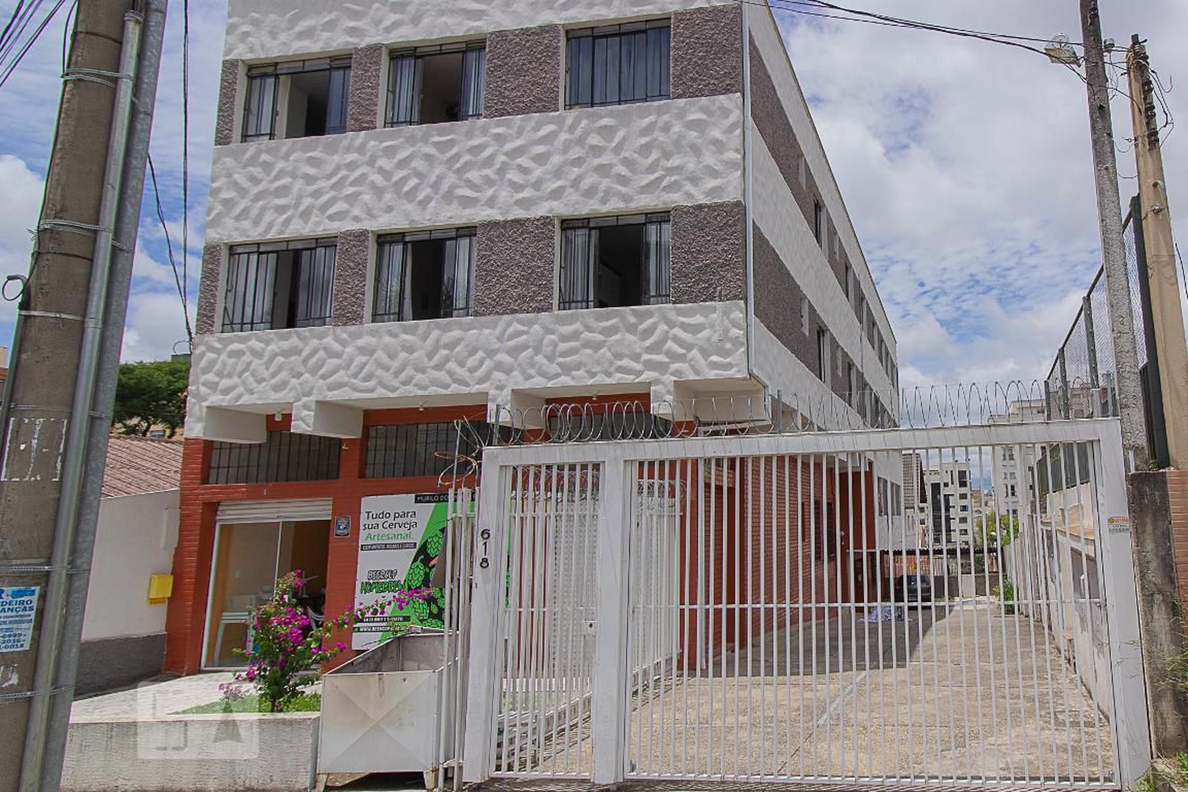 Fachada Condomínio em Rua Murilo do Amaral Ferreira, 620