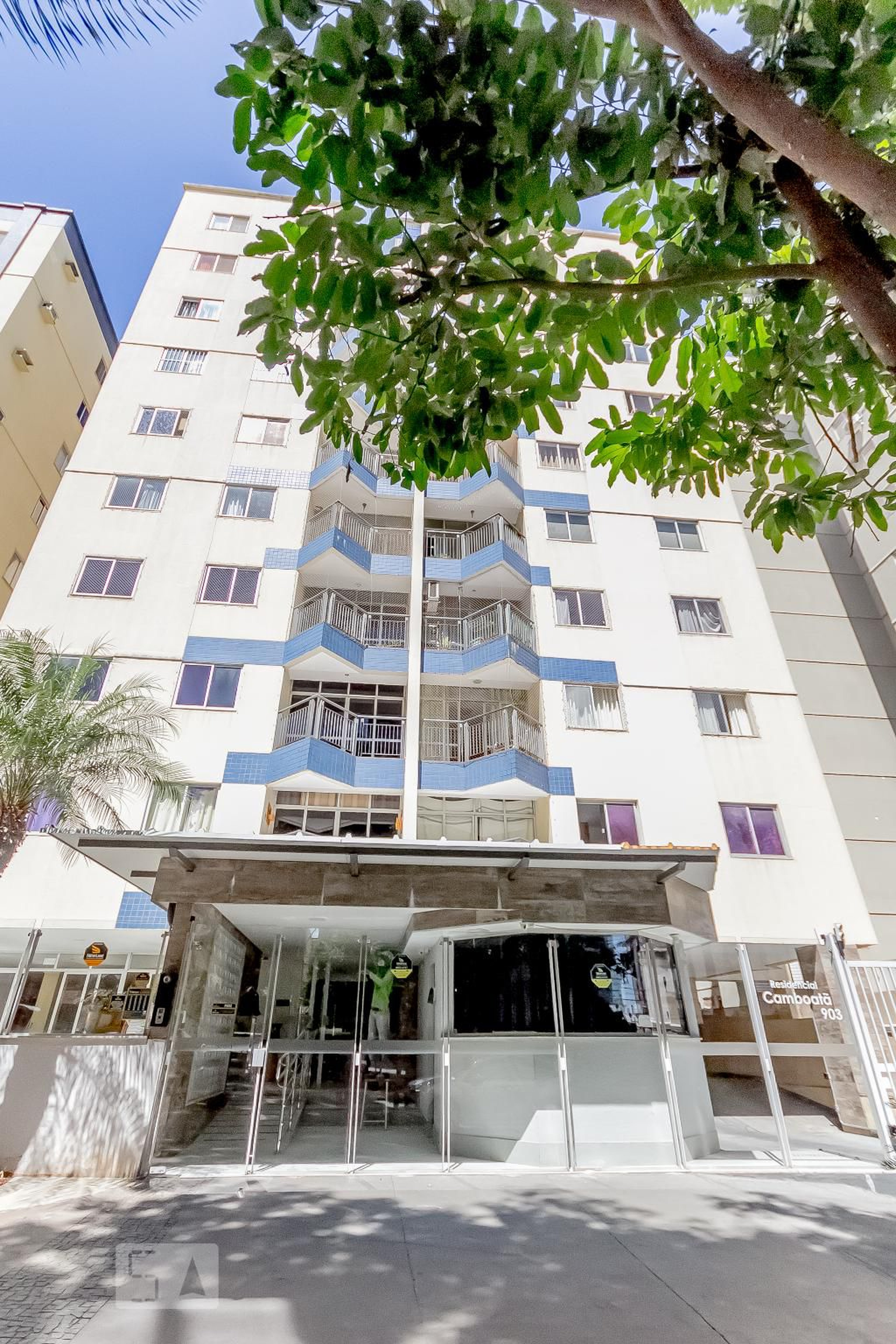 Fachada do Condomínio Residencial Camboatã