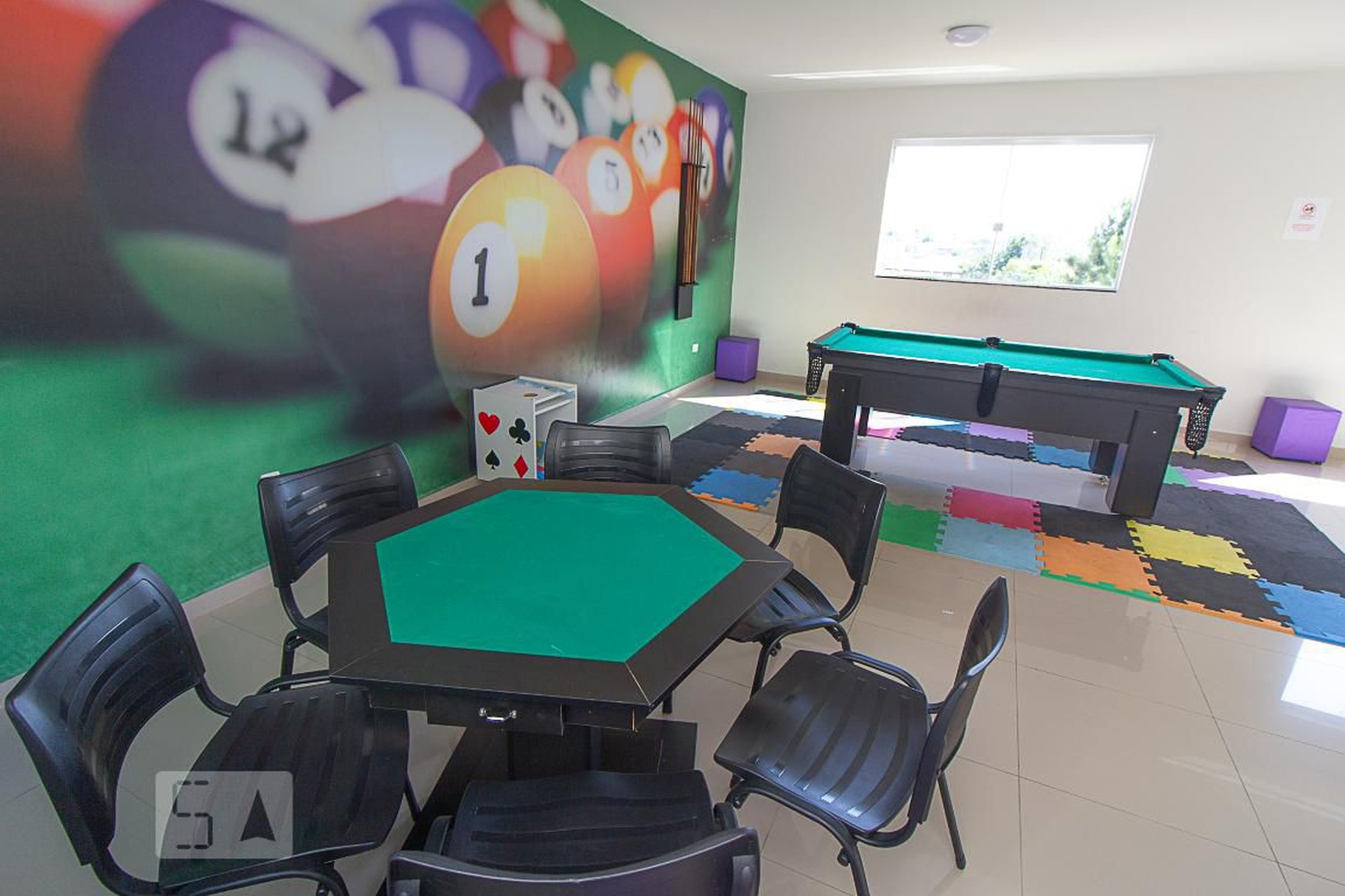 Salão de jogos - Residencial Parque Cambirella