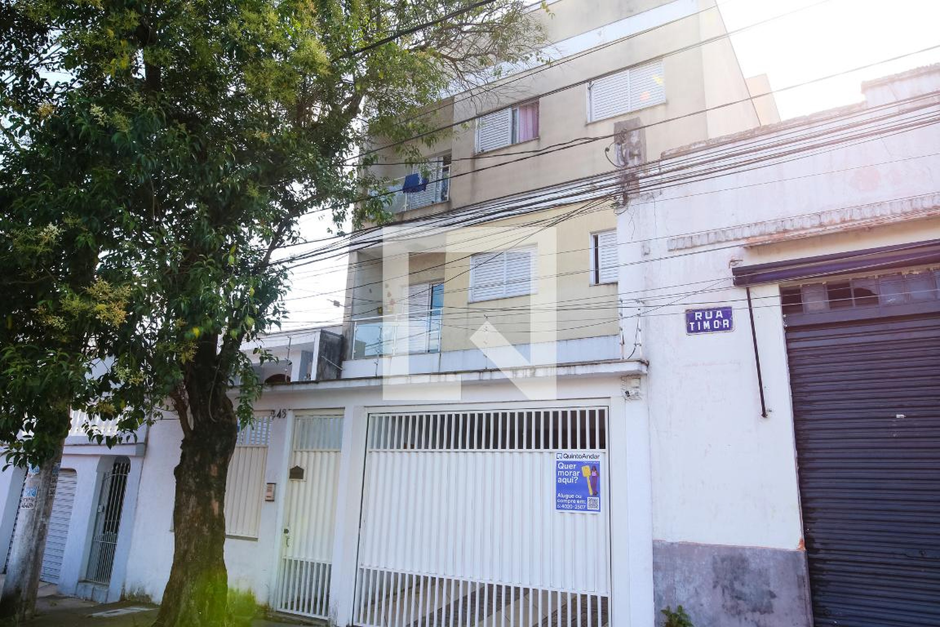 Fachada Condomínio em Rua Timor, 248