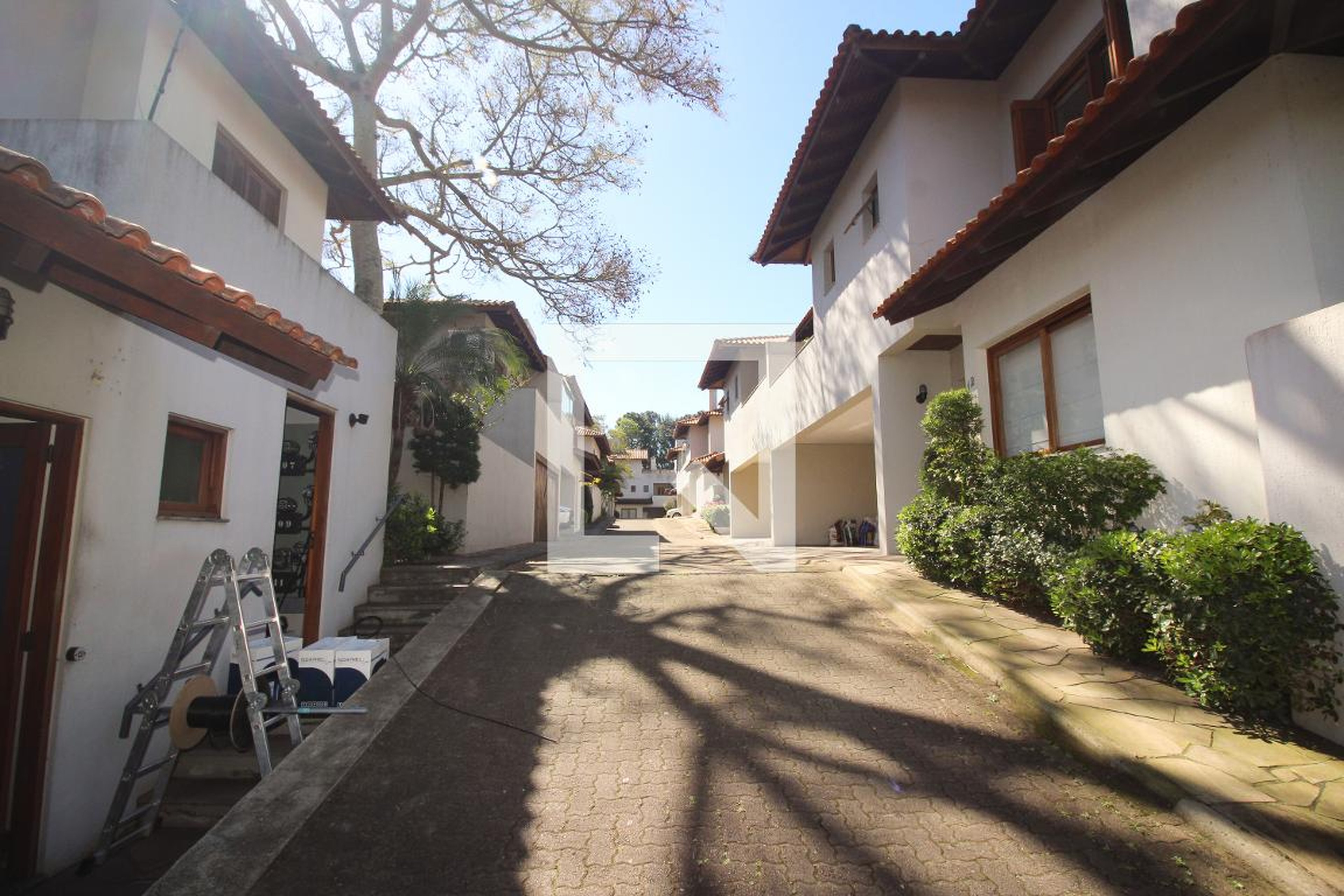 Fachada do condomínio Residencial Reserva da Pedra