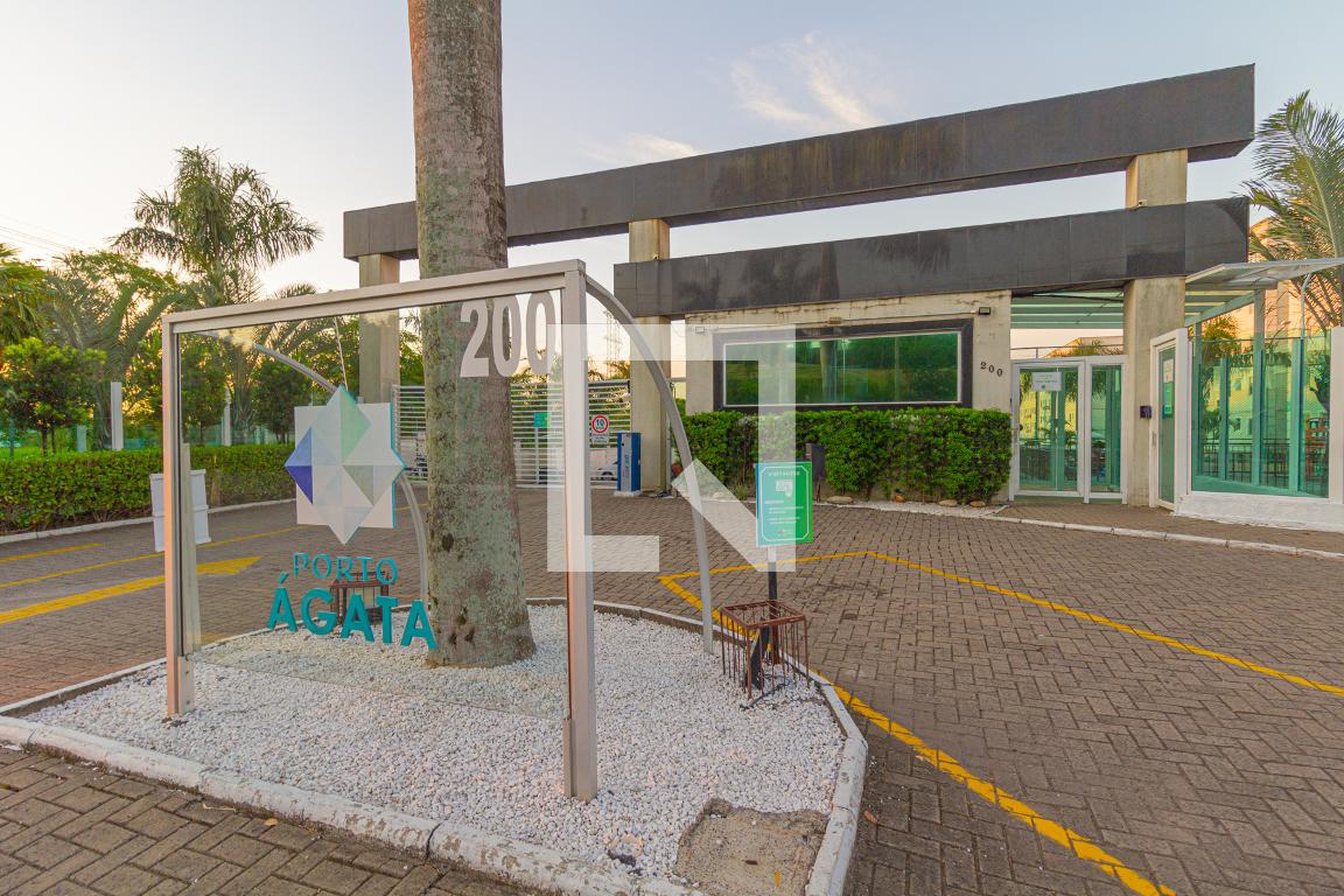 Fachada do Condomínio Residencial Parque Porto Ágata