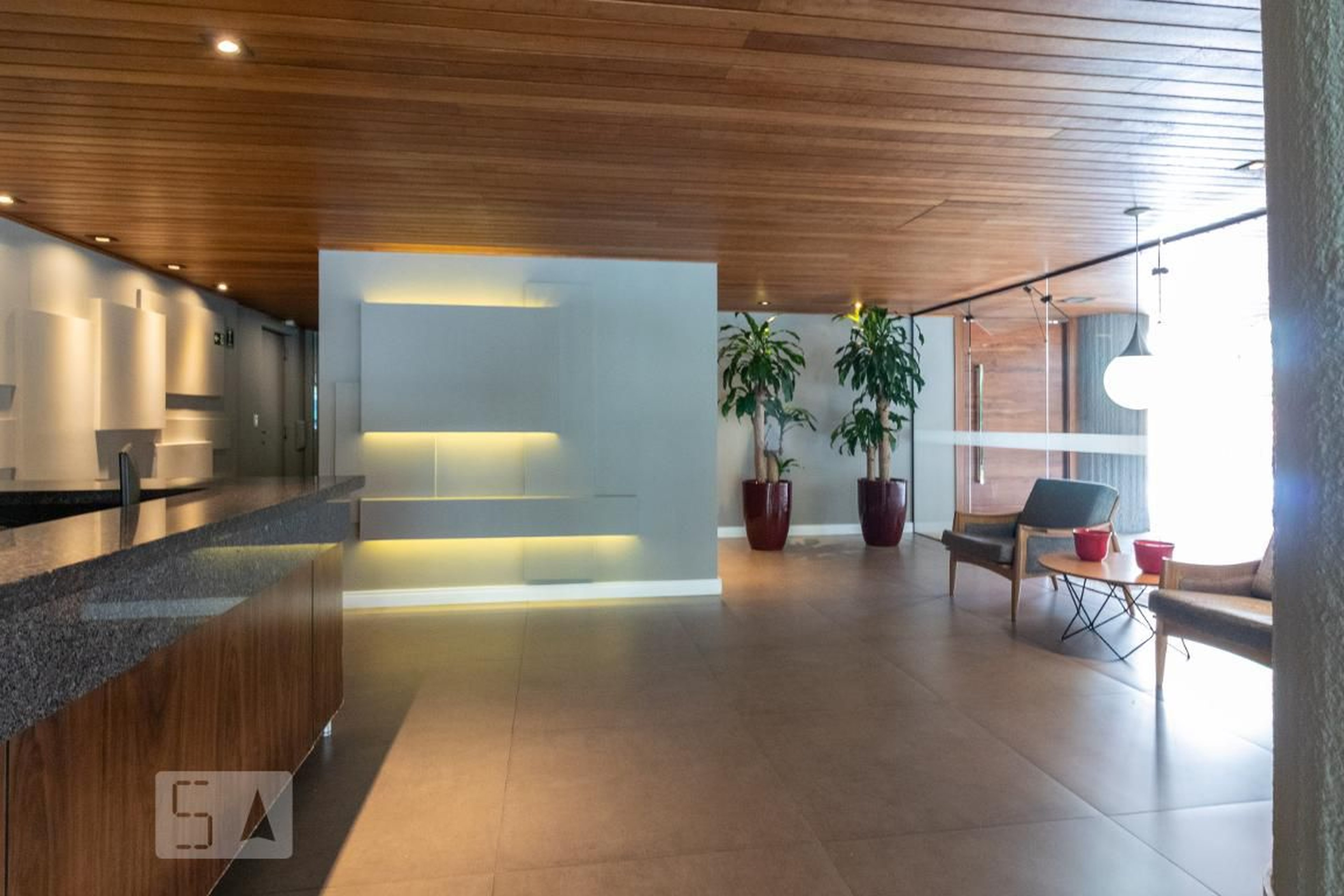 Hall de entrada - Conjunto Residencial Theodoro Schneider