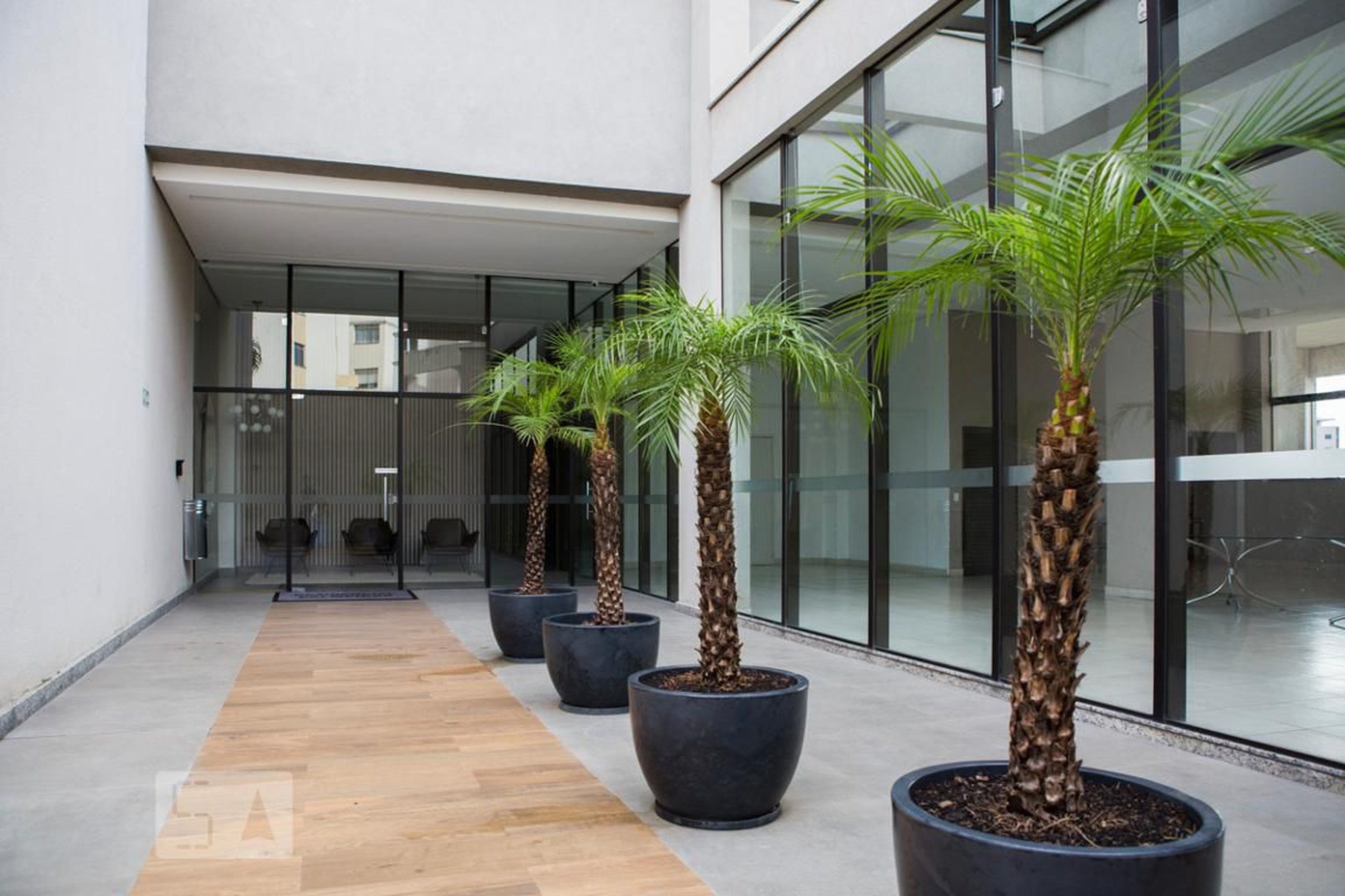 Entrada do prédio - Residencial Palmeiras