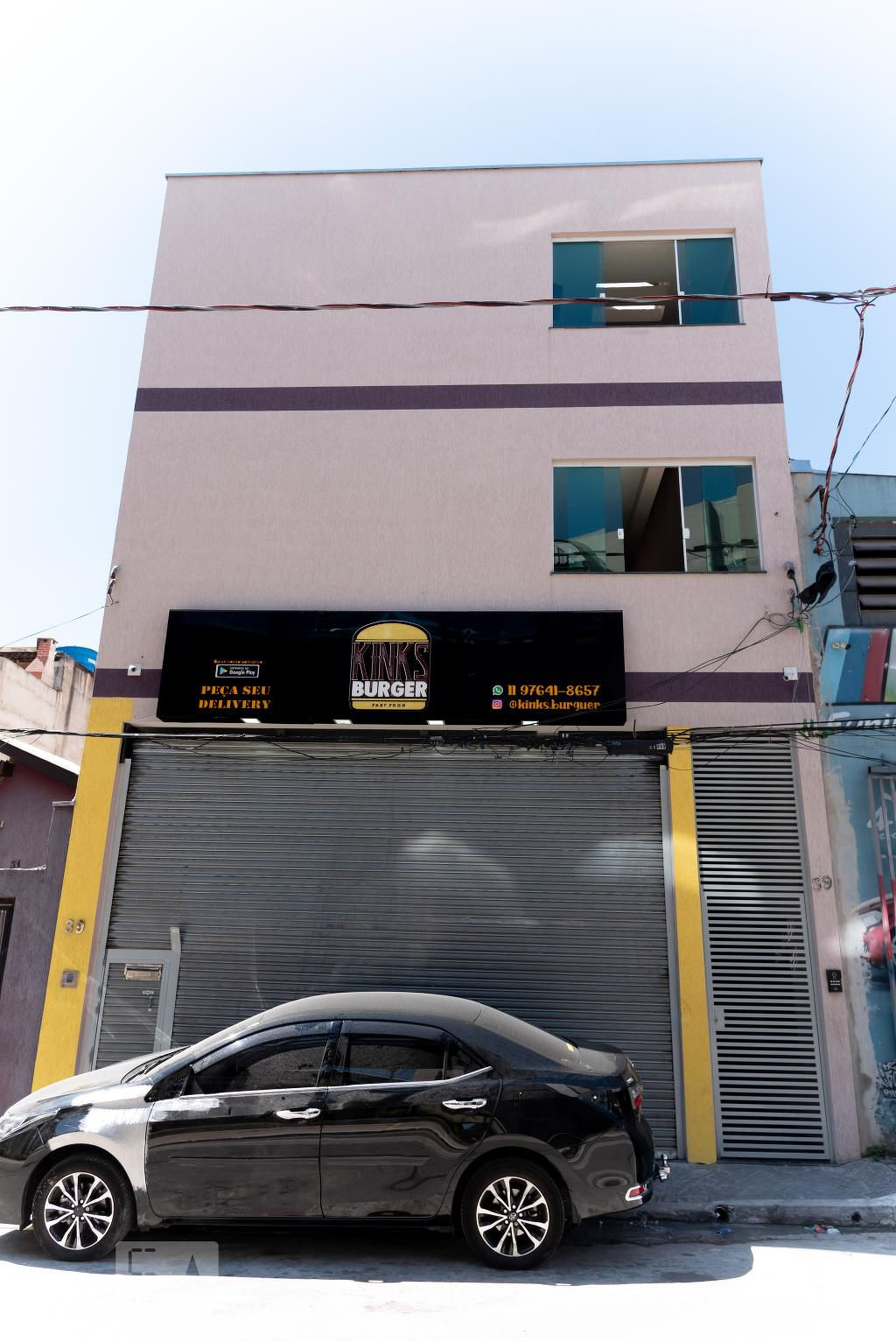 Fachada do Condomínio Condomínio Ana Cesar