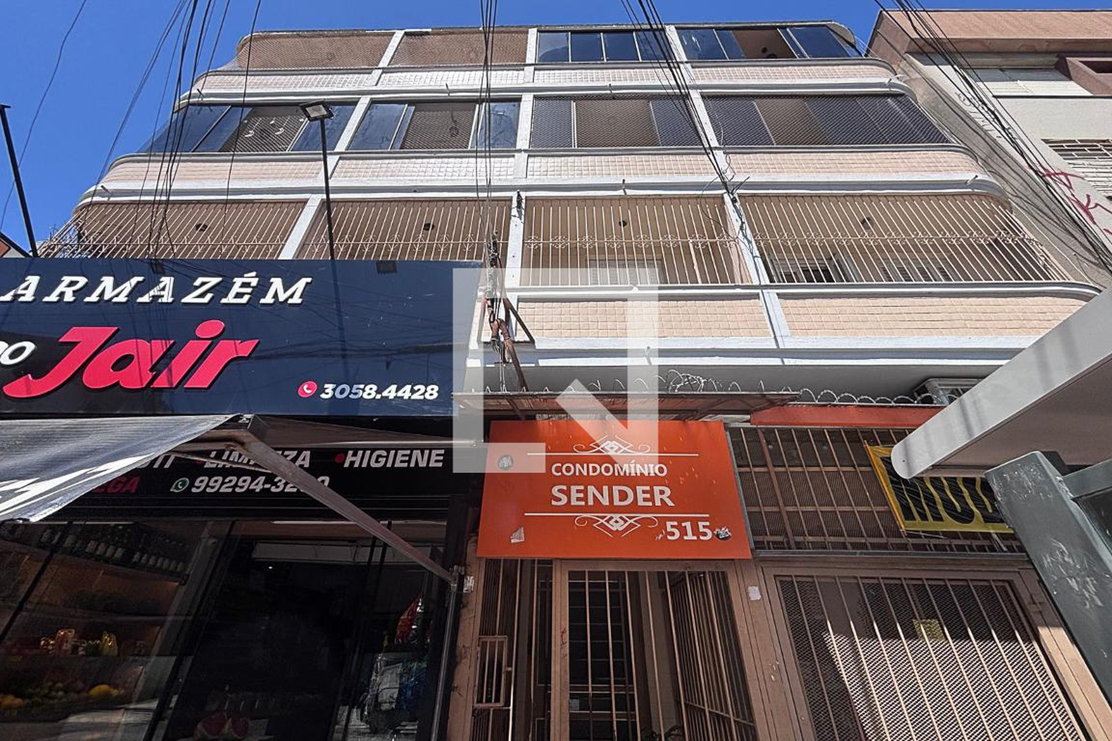 Fachada Condomínio em Rua José do Patrocínio, 515