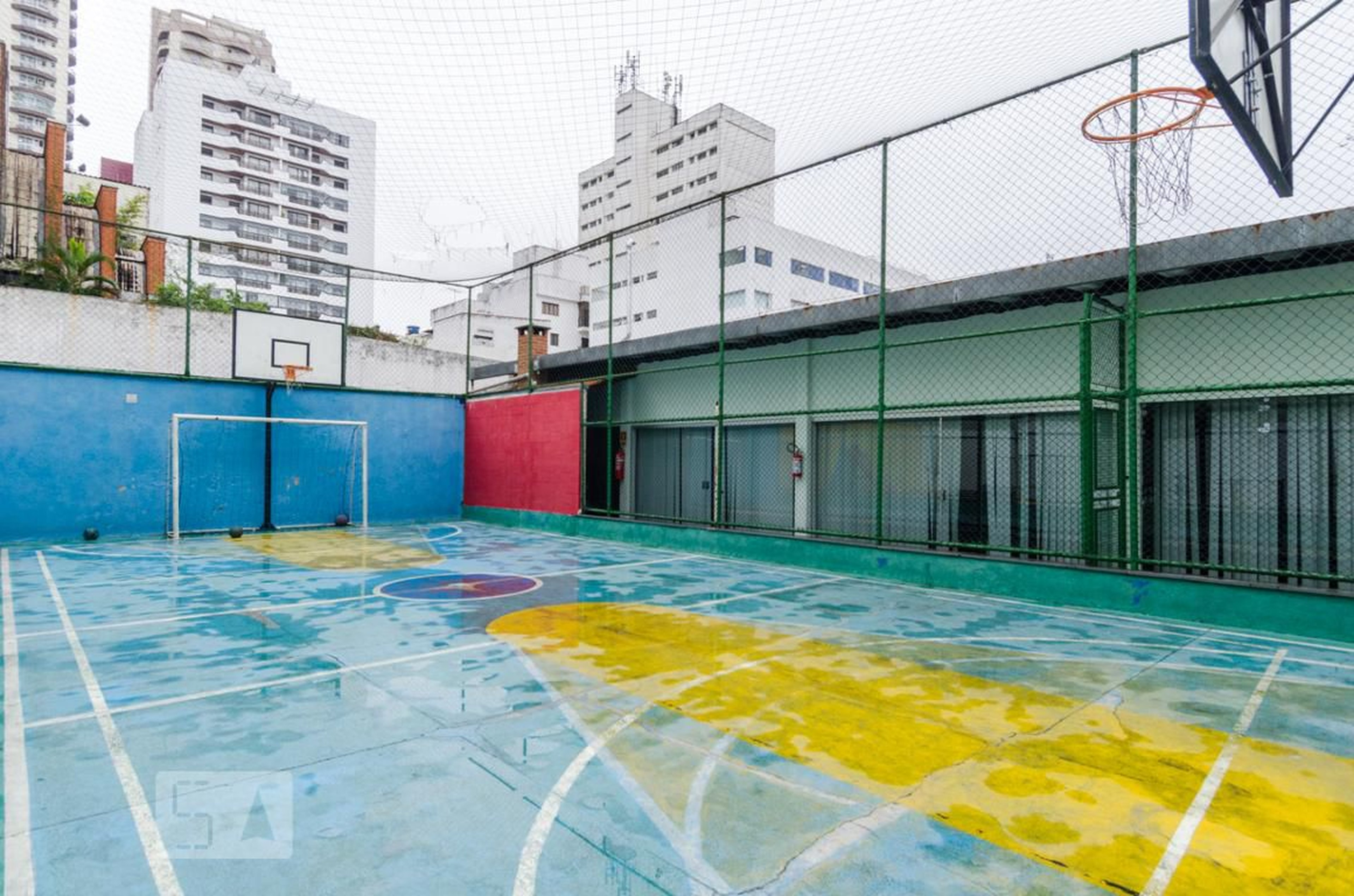 Quadra poliesportiva - América Central